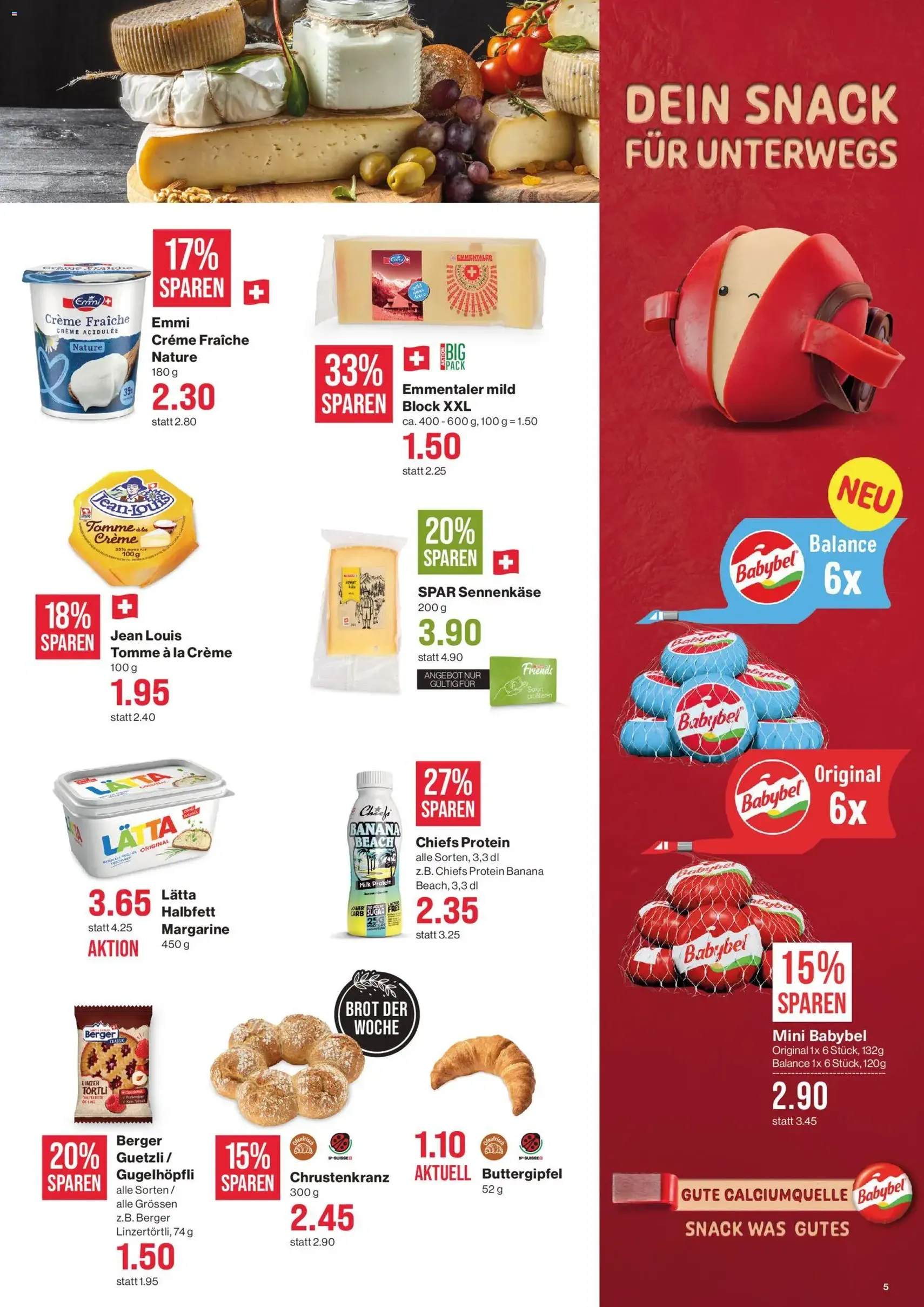 SPAR aktionen - Gültiger Prospekt ab 13.08.2026, Seite 5 von insgesamt 17