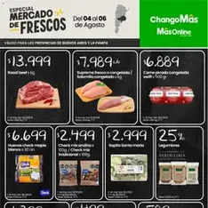 Vista previa del folleto Changomas ofertas válido desde 04/08/2026