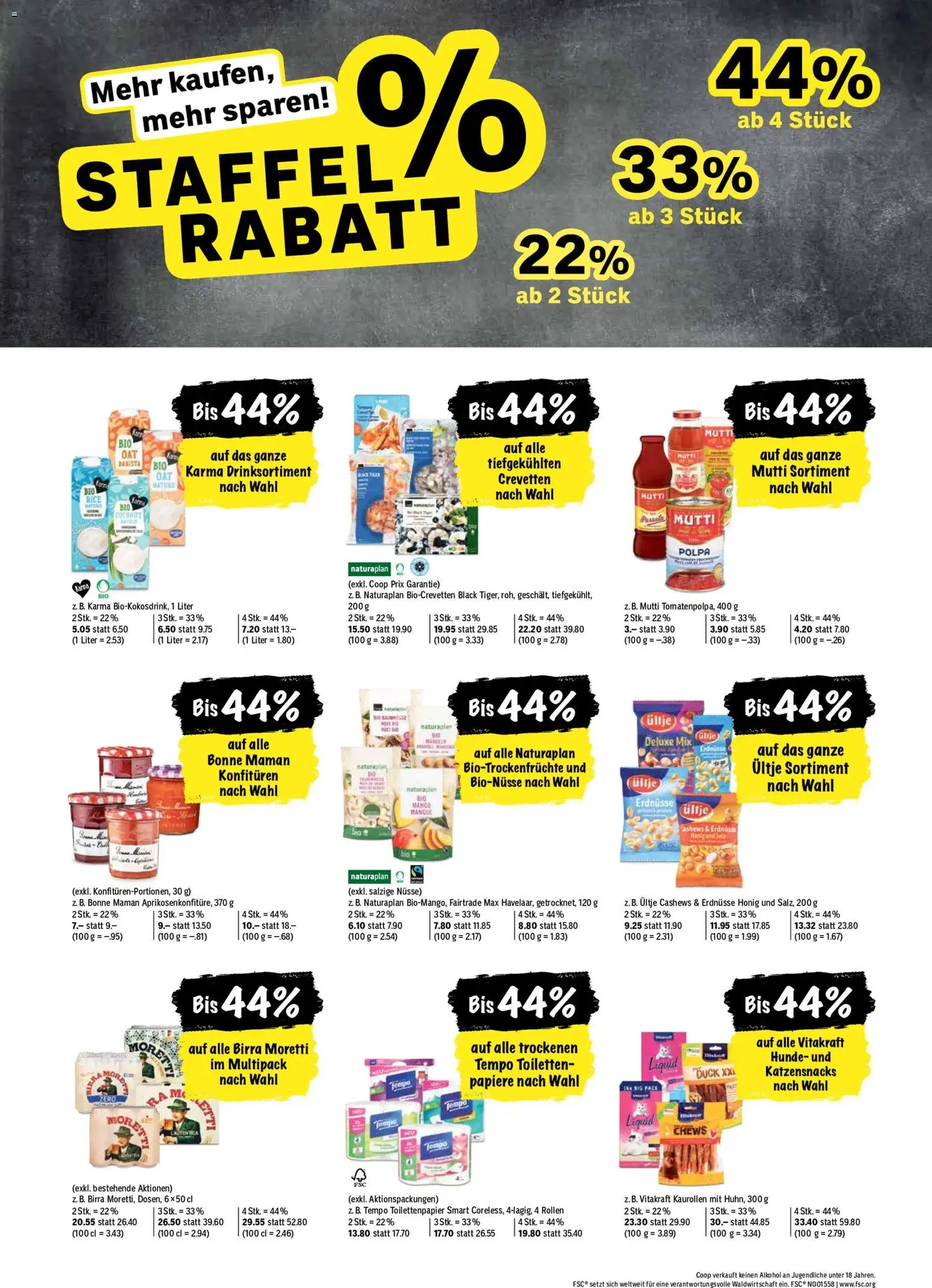 Coop aktionen - Gültiger Prospekt ab 22.10.2026, Seite 22 von insgesamt 28
