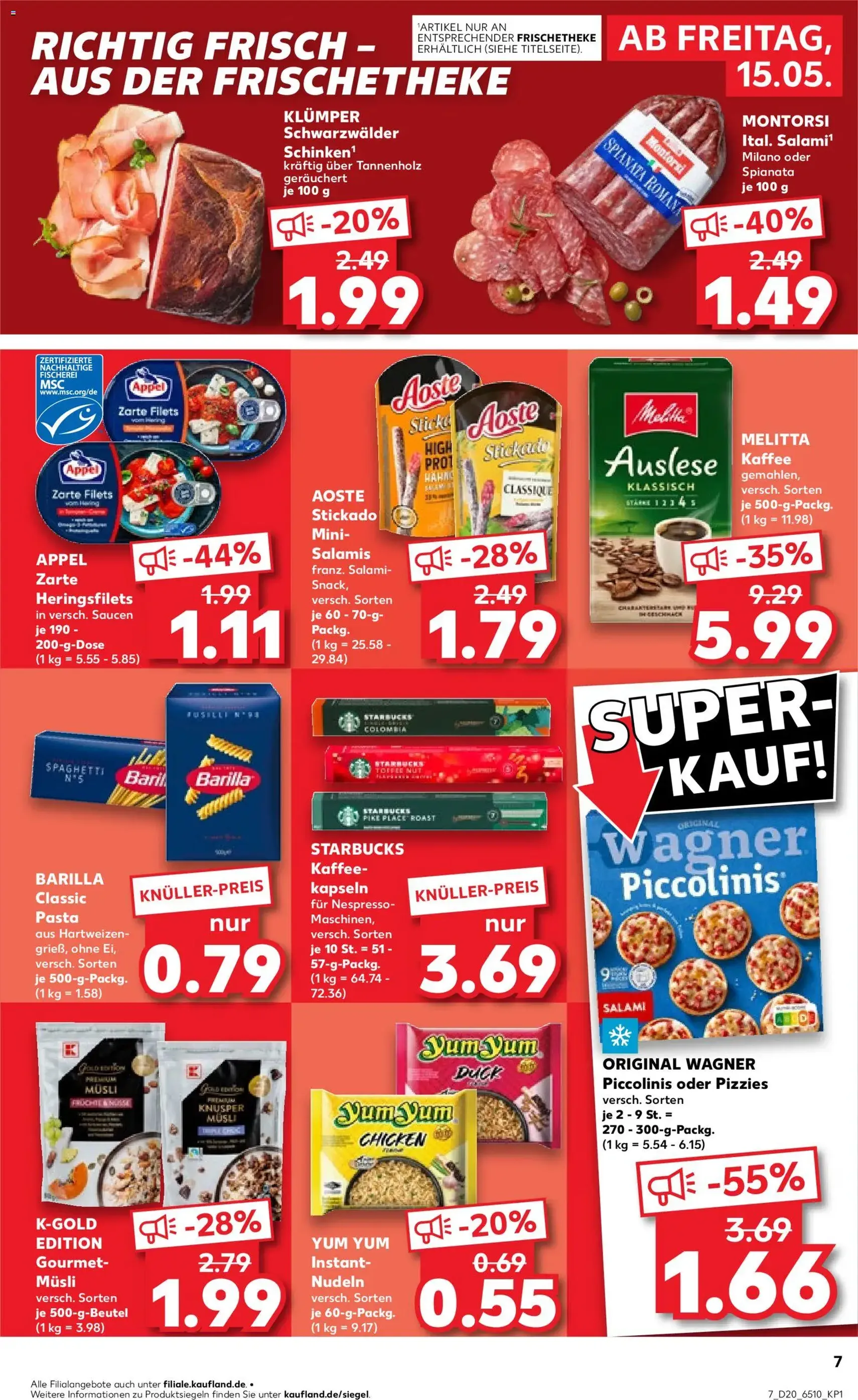 Kaufland DE - DE Folder Köln - geldige folder vanaf 15-05-2026 pagina 7 van 54