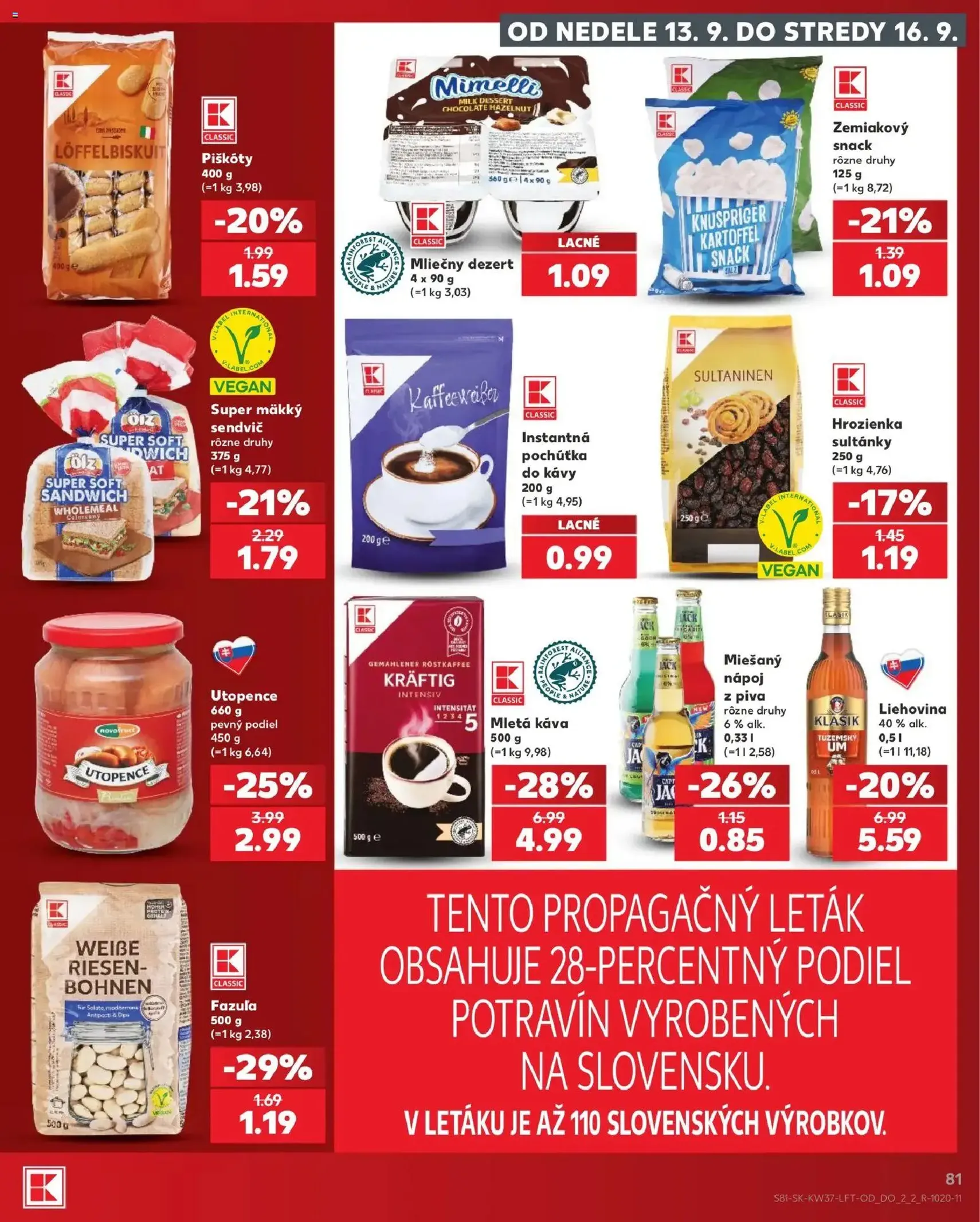Kaufland leták - platný leták od 10.09.2026 strana 81 z 84
