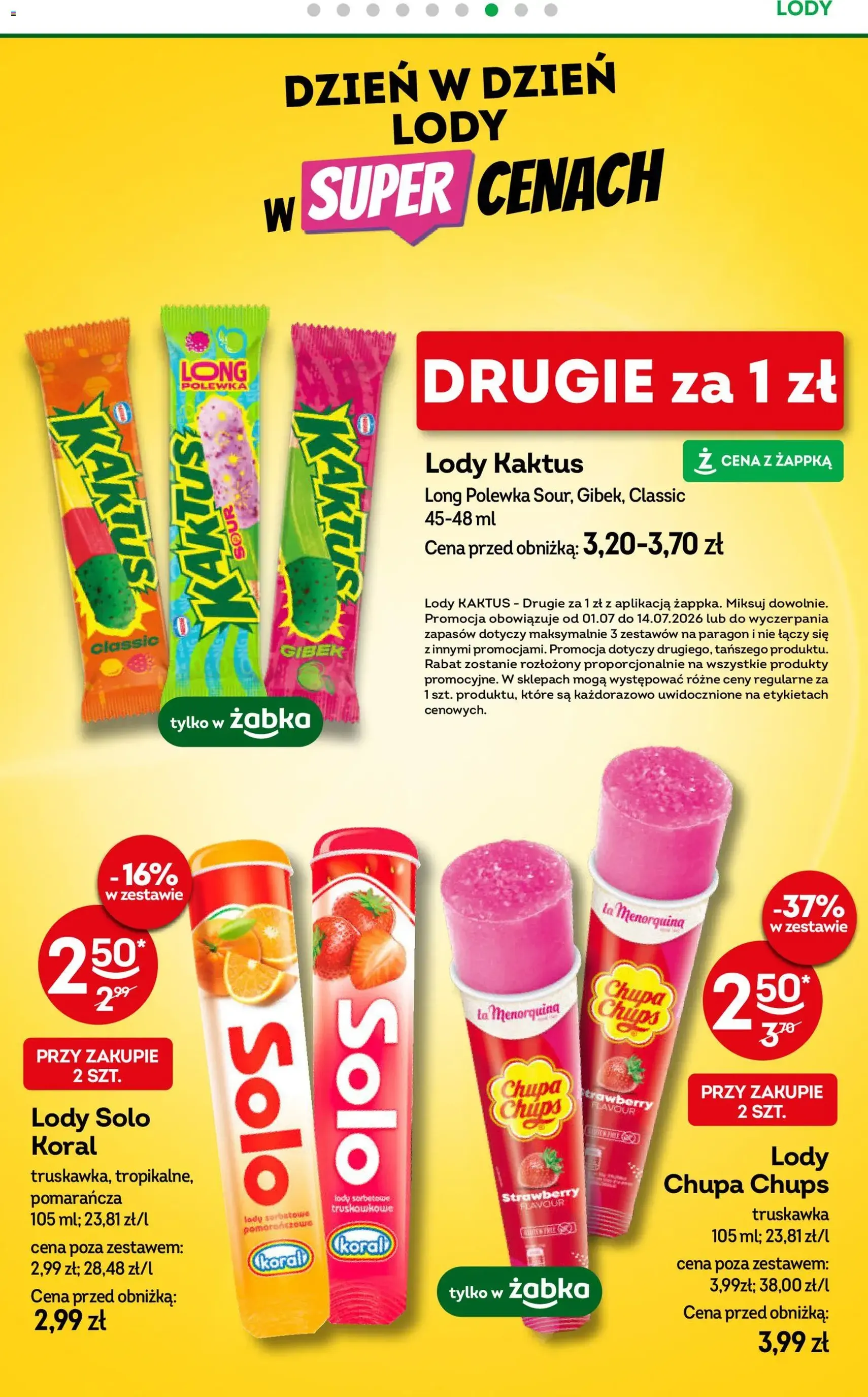 Żabka gazetka - ważny gazetka od 01.07.2026 strona 38 z 92