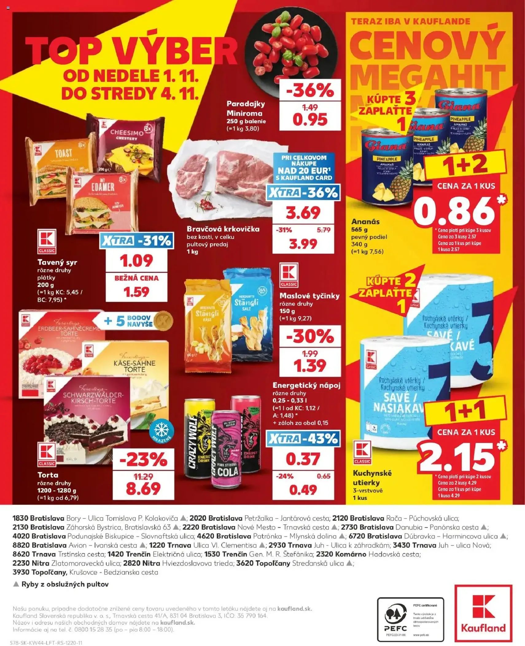 Kaufland leták - platný leták od 29.10.2026 strana 78 z 78