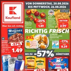 Kaufland Prospekt - Prospekt Vorschau gültig ab 20.08.2026