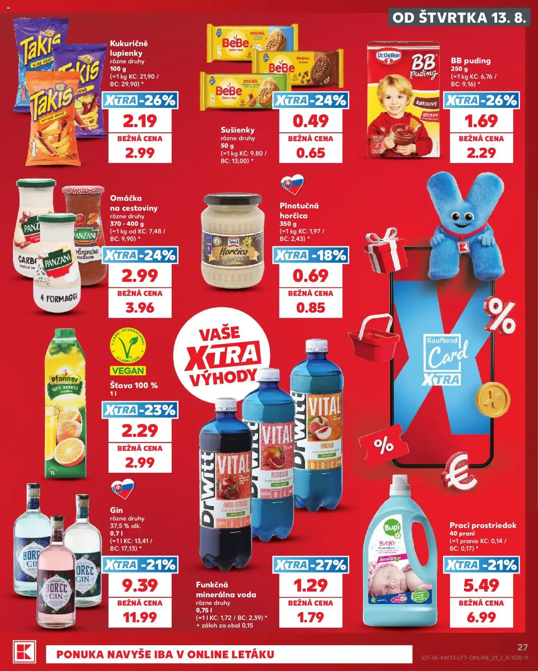 Kaufland leták - platný leták od 13.08.2026 strana 27 z 80