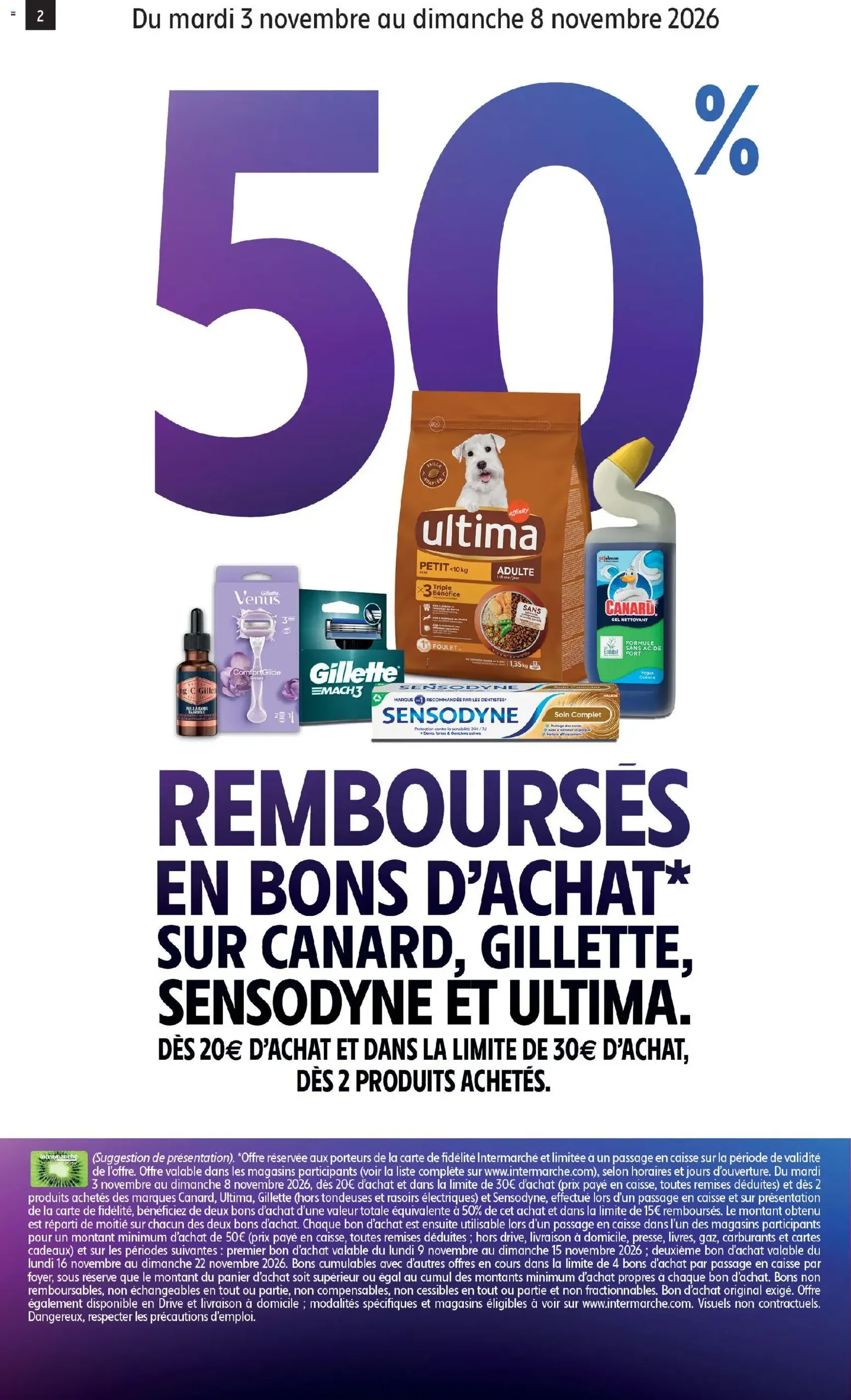 Intermarché catalogue - brochure valable à partir du 03/11/2026, page 2 sur 12