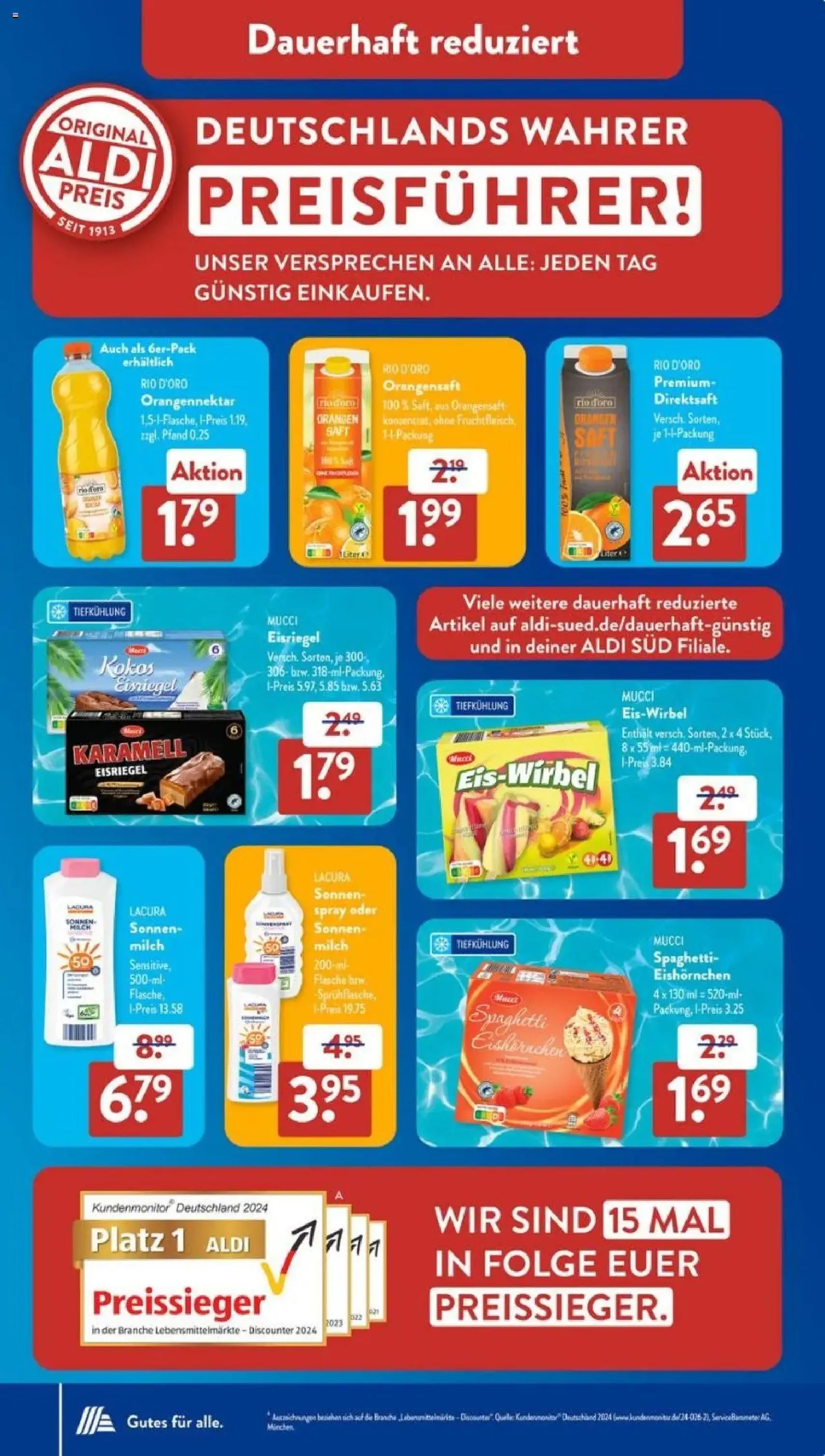 Aldi Süd Prospekt - Gültiger Prospekt ab 01.09.2025, Seite 3 von insgesamt 45 Aldi Süd Prospekt - Gültiger Prospekt ab 01.09.2025, Seite 3 von insgesamt 45