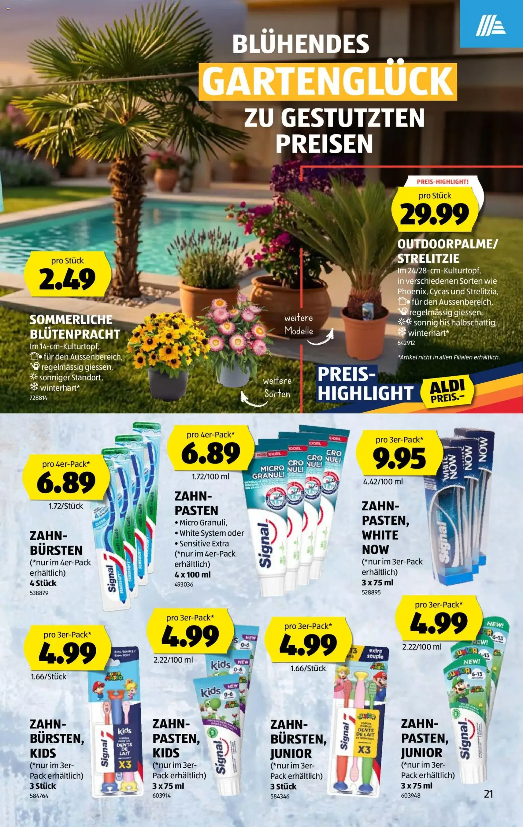 Aldi aktionen - Gültiger Prospekt ab 25.06.2026, Seite 21 von insgesamt 36