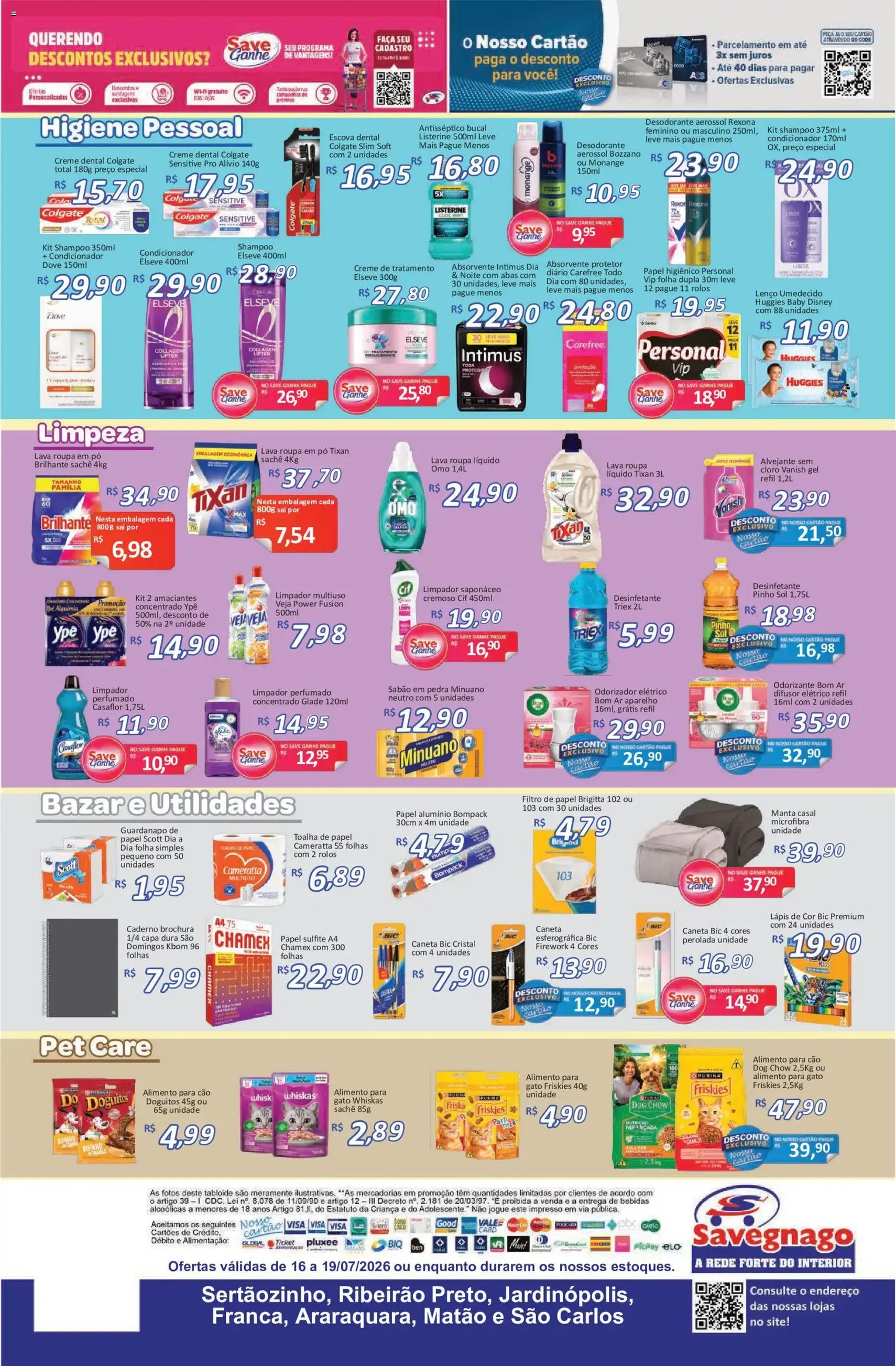 Savegnago - Ofertas da semana - folheto válido a partir de 16/07/2026 página 4 de 4