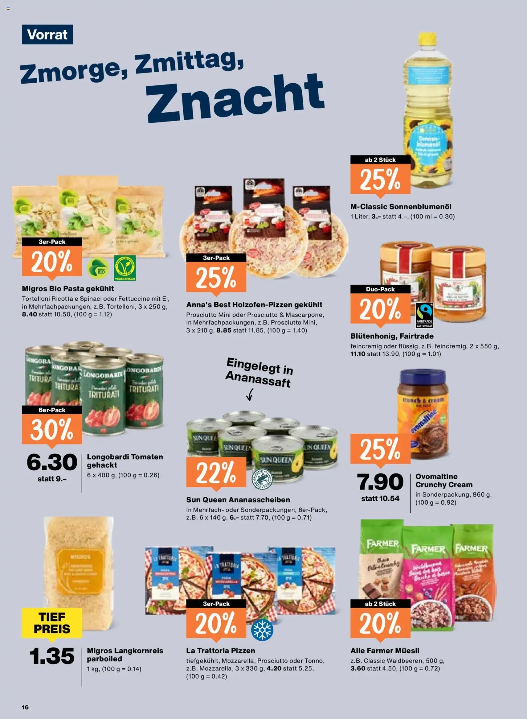 Migros aktionen - Gültiger Prospekt ab 18.06.2026, Seite 16 von insgesamt 24