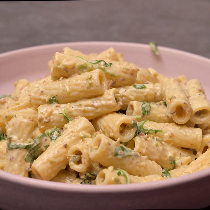 Pasta con pesto di pistacchio