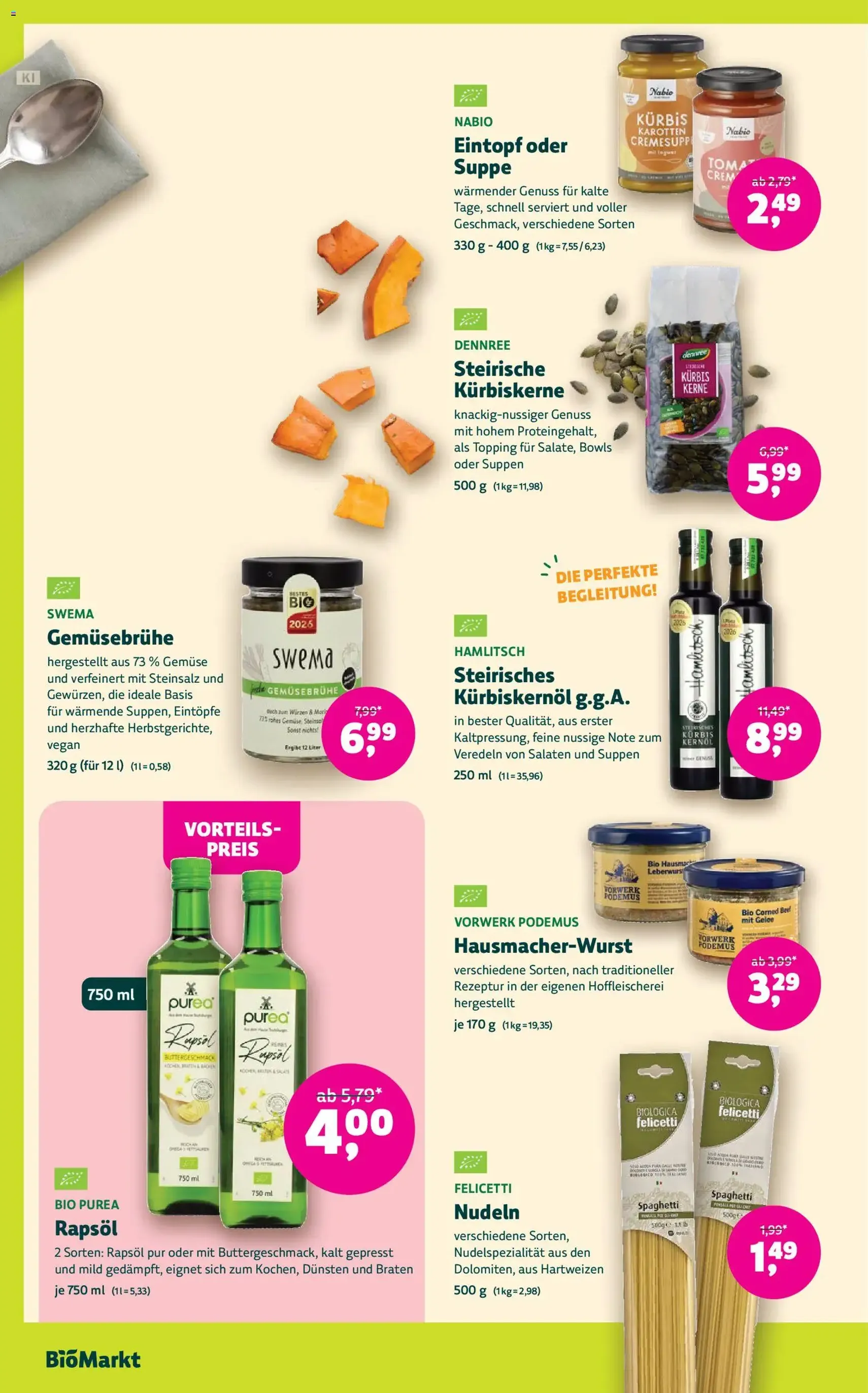 Denns BioMarkt Angebote - Gültiger Prospekt ab 23.09.2026, Seite 10 von insgesamt 16