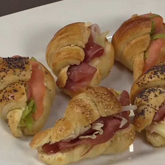 Anteprima ricetta Cornetti salati