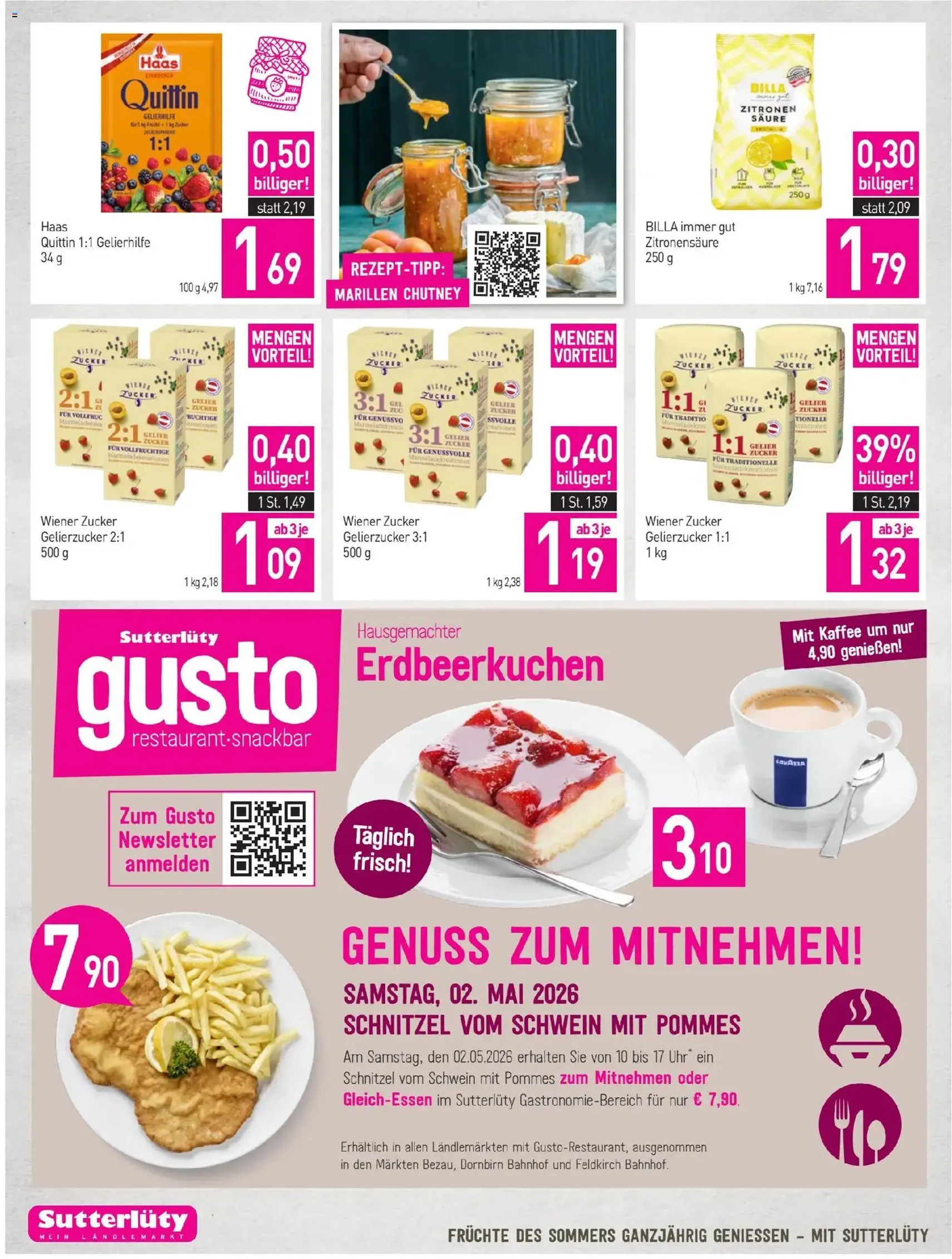 Sutterlüty Flugblatt - Gültiger Prospekt ab 30.04.2026, Seite 16 von insgesamt 20