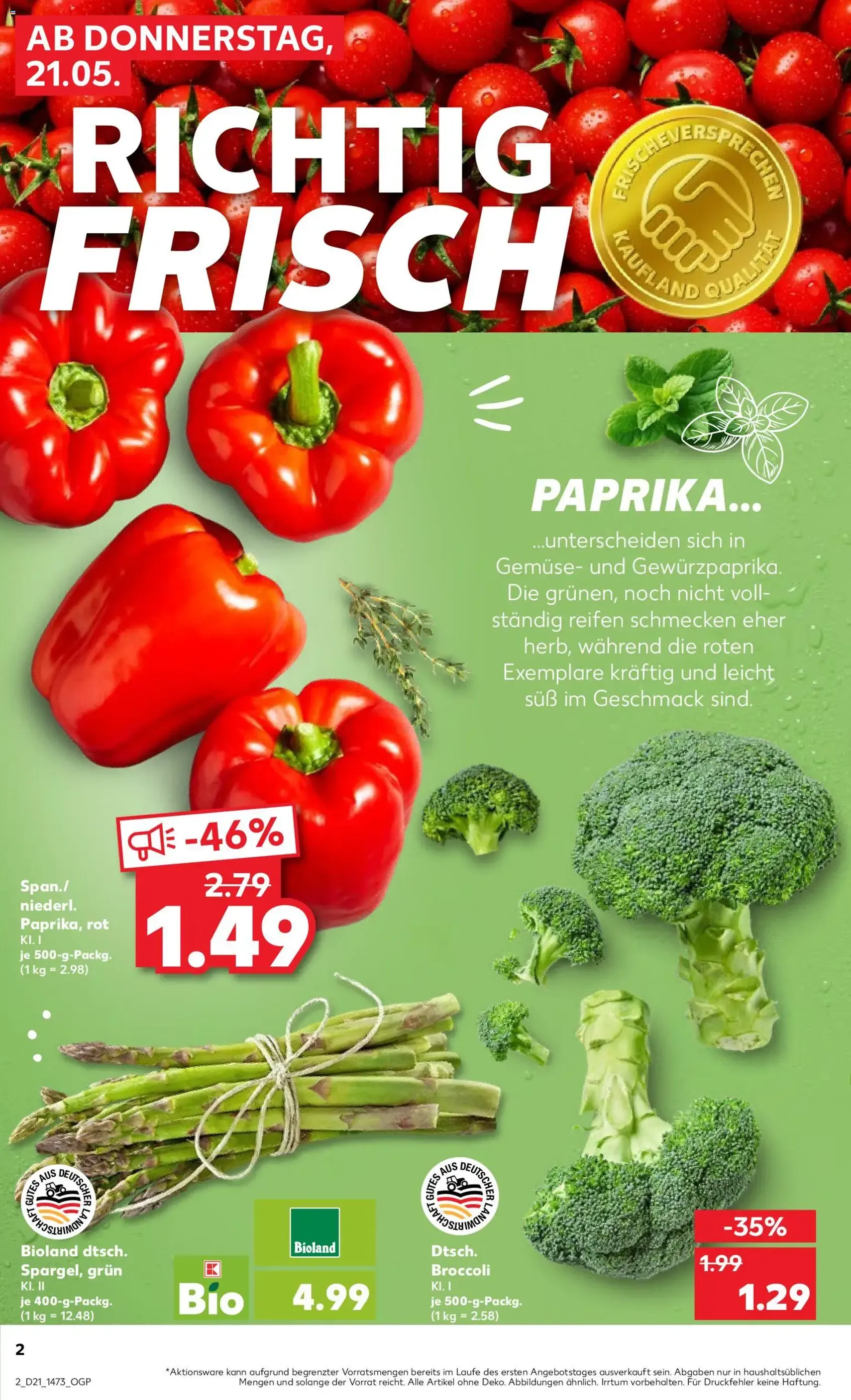 Kaufland DE - DE Folder - geldige folder vanaf 21-05-2026 pagina 2 van 58