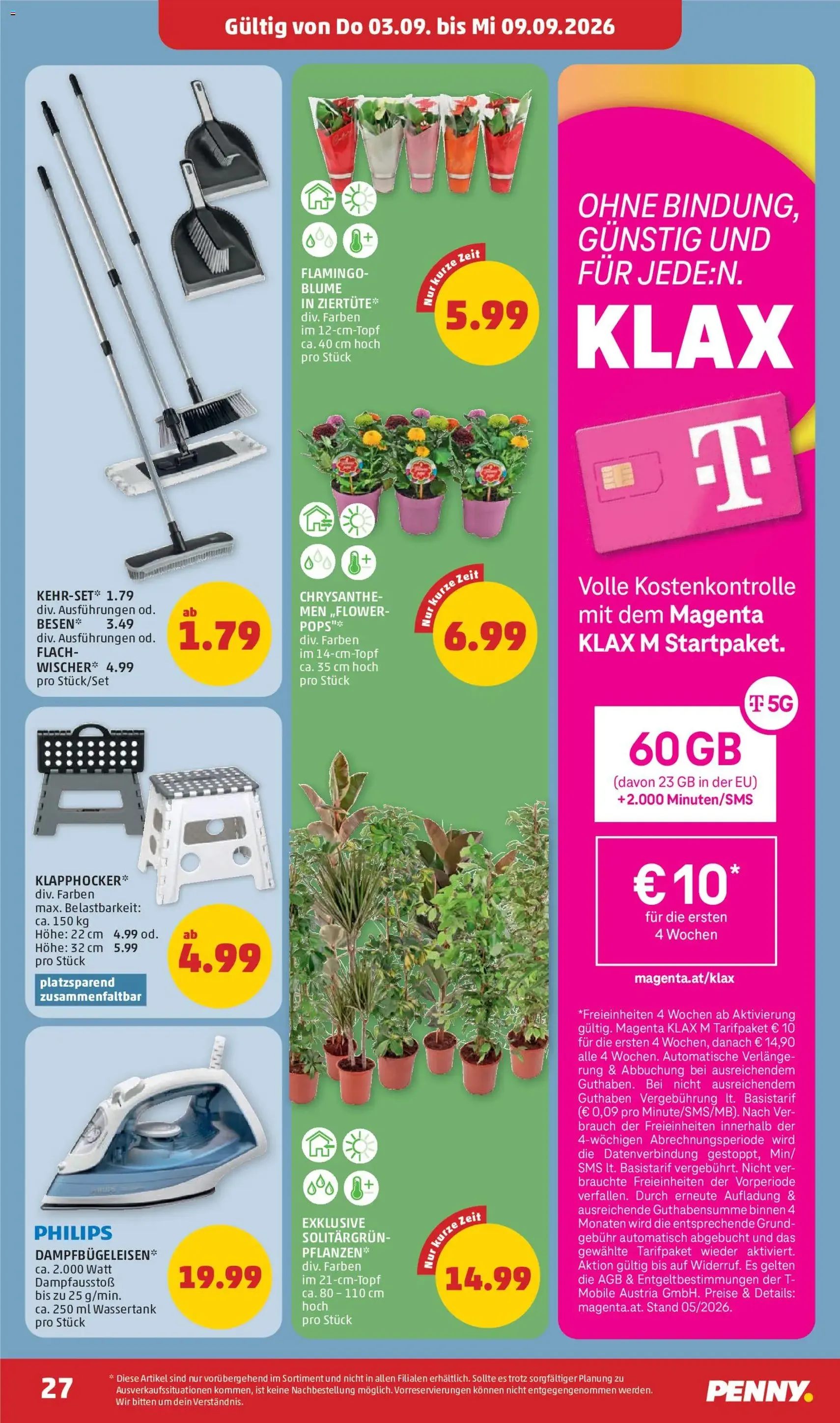 Penny Markt Flugblatt - Gültiger Prospekt ab 03.09.2026, Seite 27 von insgesamt 32