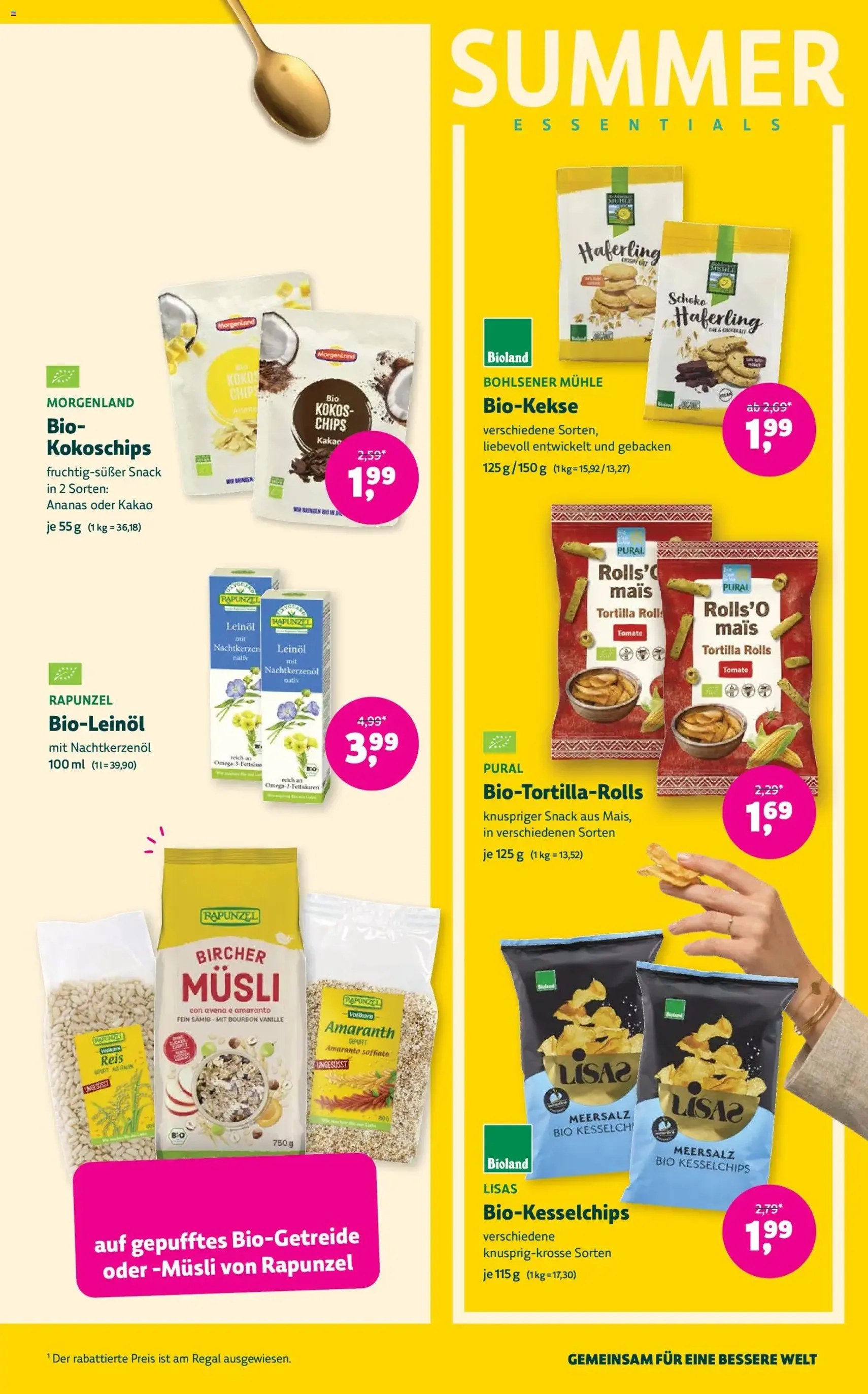 Denns BioMarkt Angebote - Gültiger Prospekt ab 01.07.2026, Seite 11 von insgesamt 14