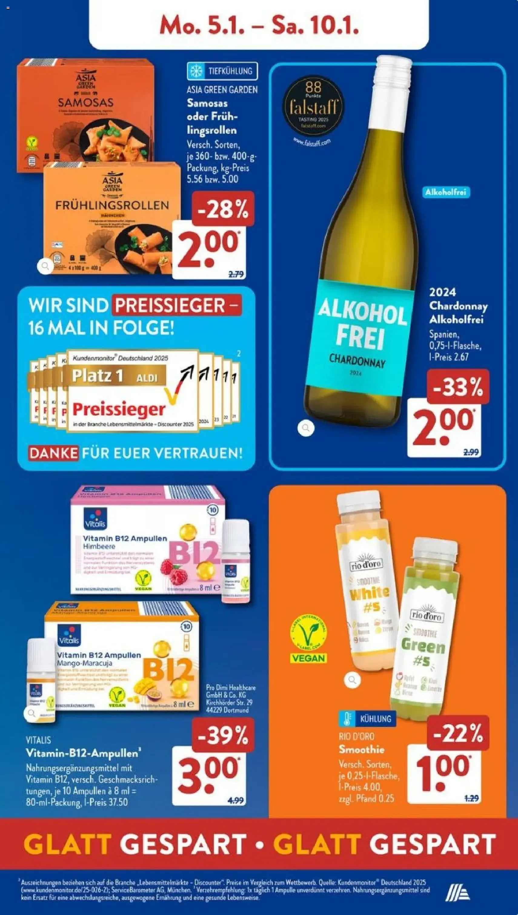 Aldi Süd Prospekt - Gültiger Prospekt ab 05.01.2026, Seite 11 von insgesamt 41