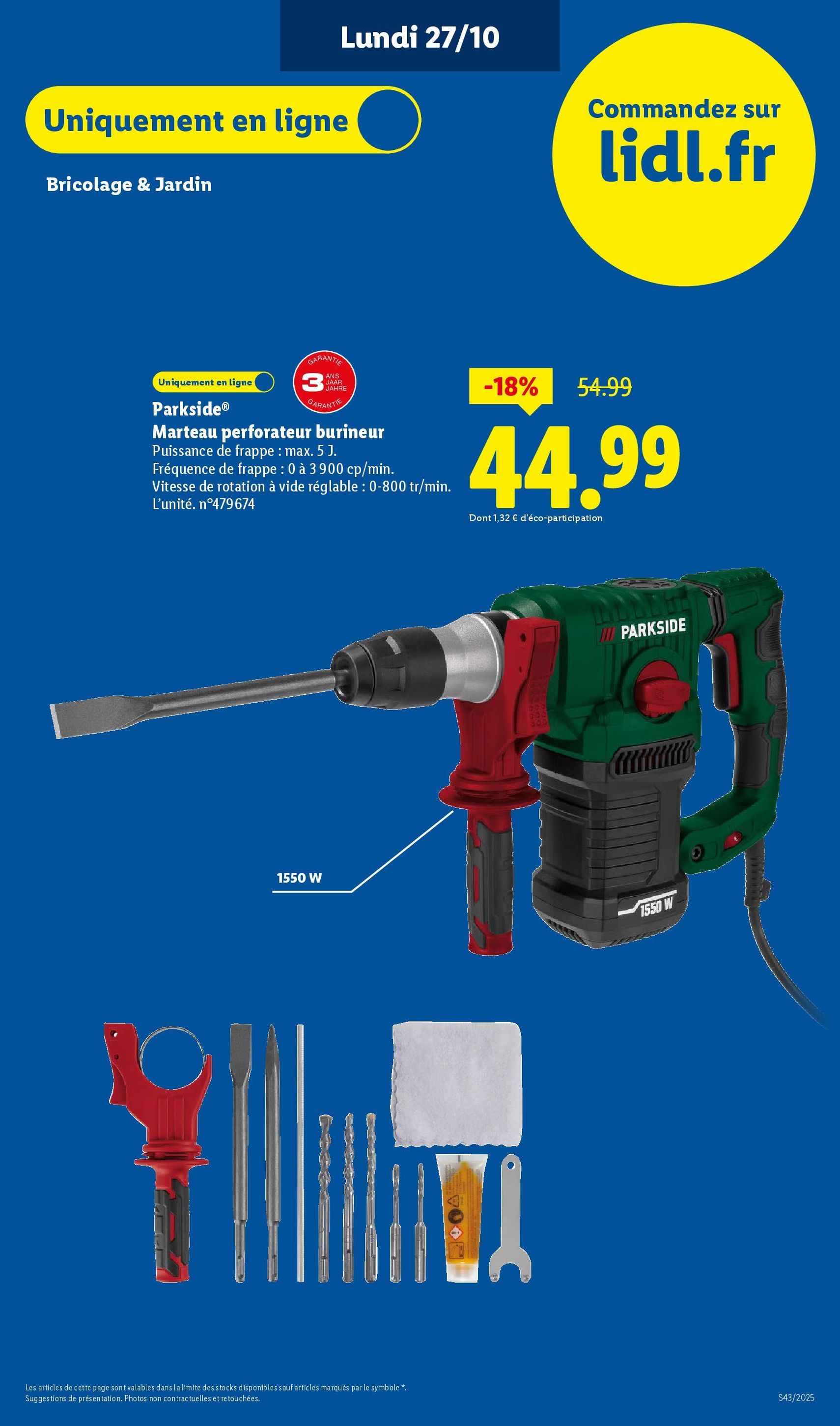 LIDL catalogue semaine 43 - brochure valable à partir du 23/10/2025, page 73 sur 84 LIDL catalogue semaine 43 - brochure valable à partir du 23/10/2025, page 73 sur 84