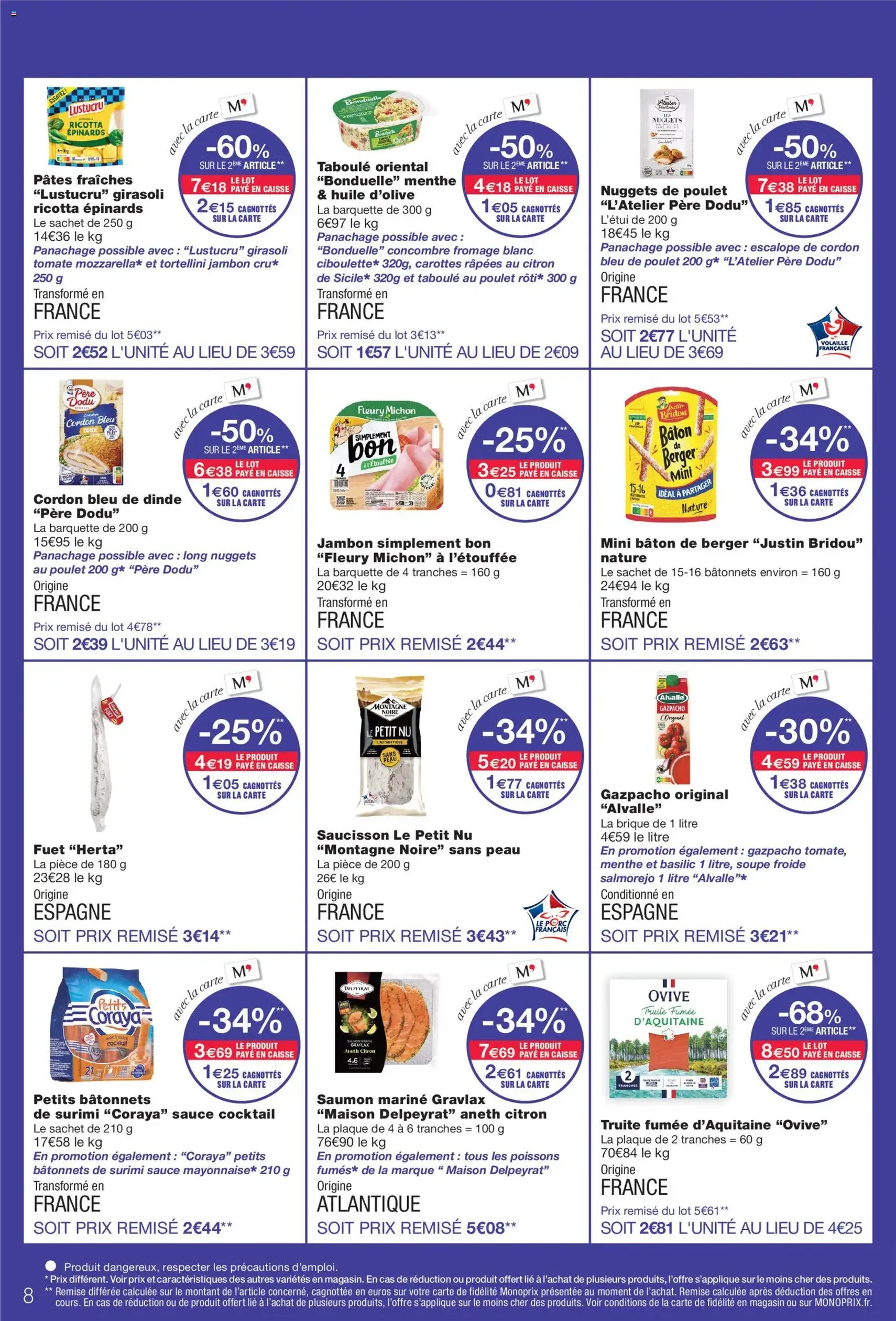 Monoprix catalogue - brochure valable à partir du 25/08/2026, page 8 sur 85