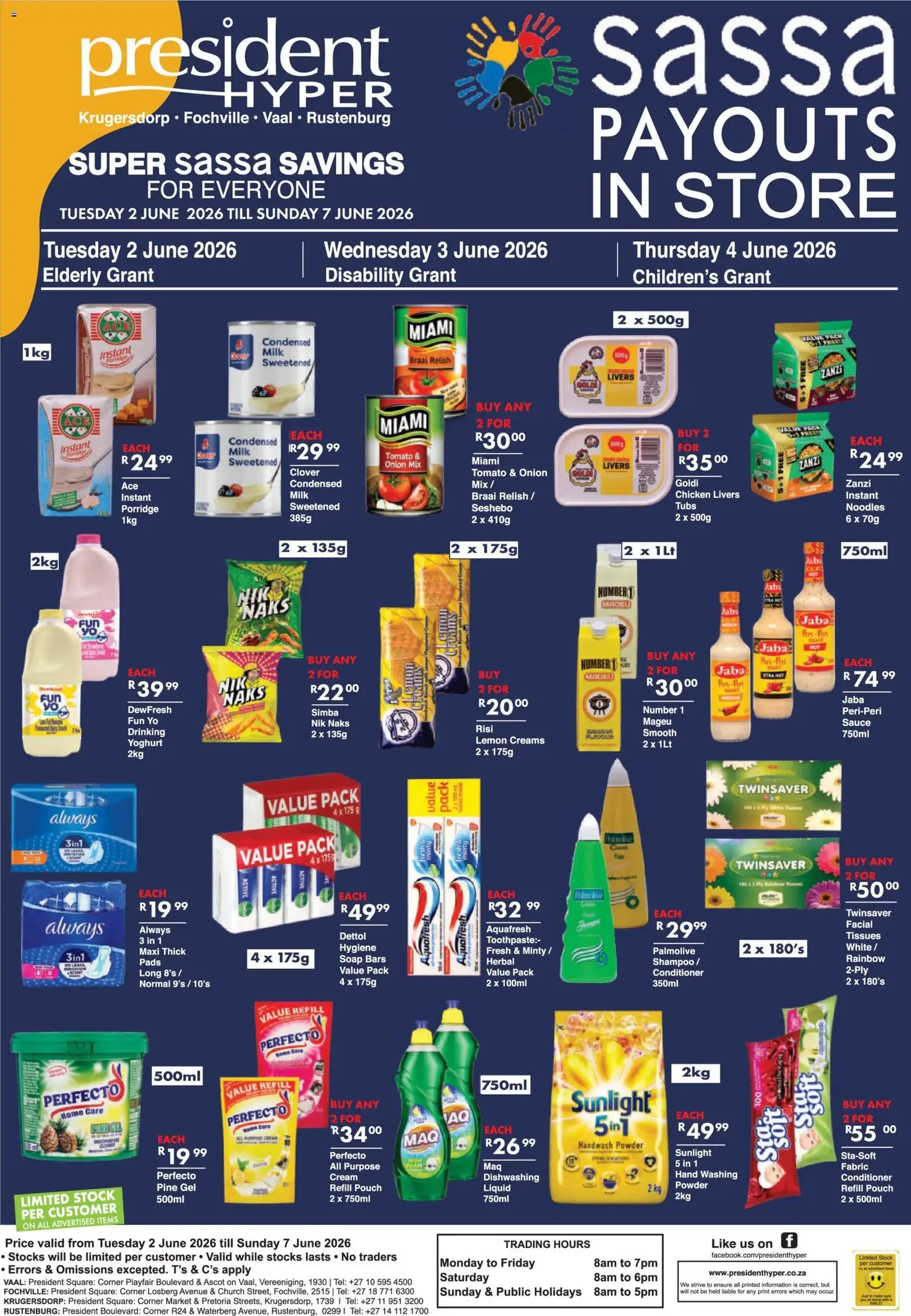 President Hyper Specials - valid flyer from 02/06/2026, page 2 of 2