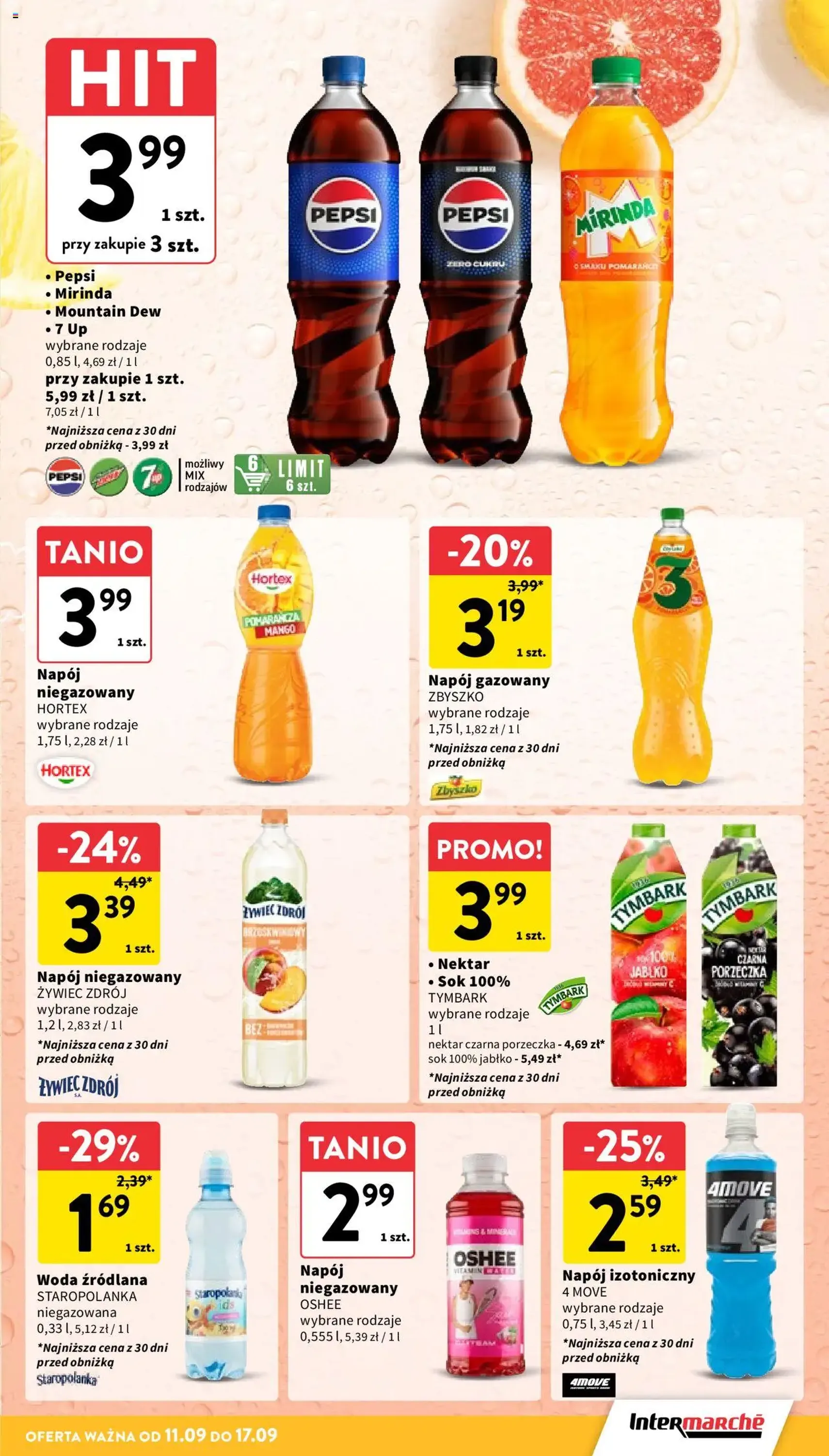 Intermarche Gazetka - ważny gazetka od 11.09.2025 strona 29 z 40 Intermarche Gazetka - ważny gazetka od 11.09.2025 strona 29 z 40
