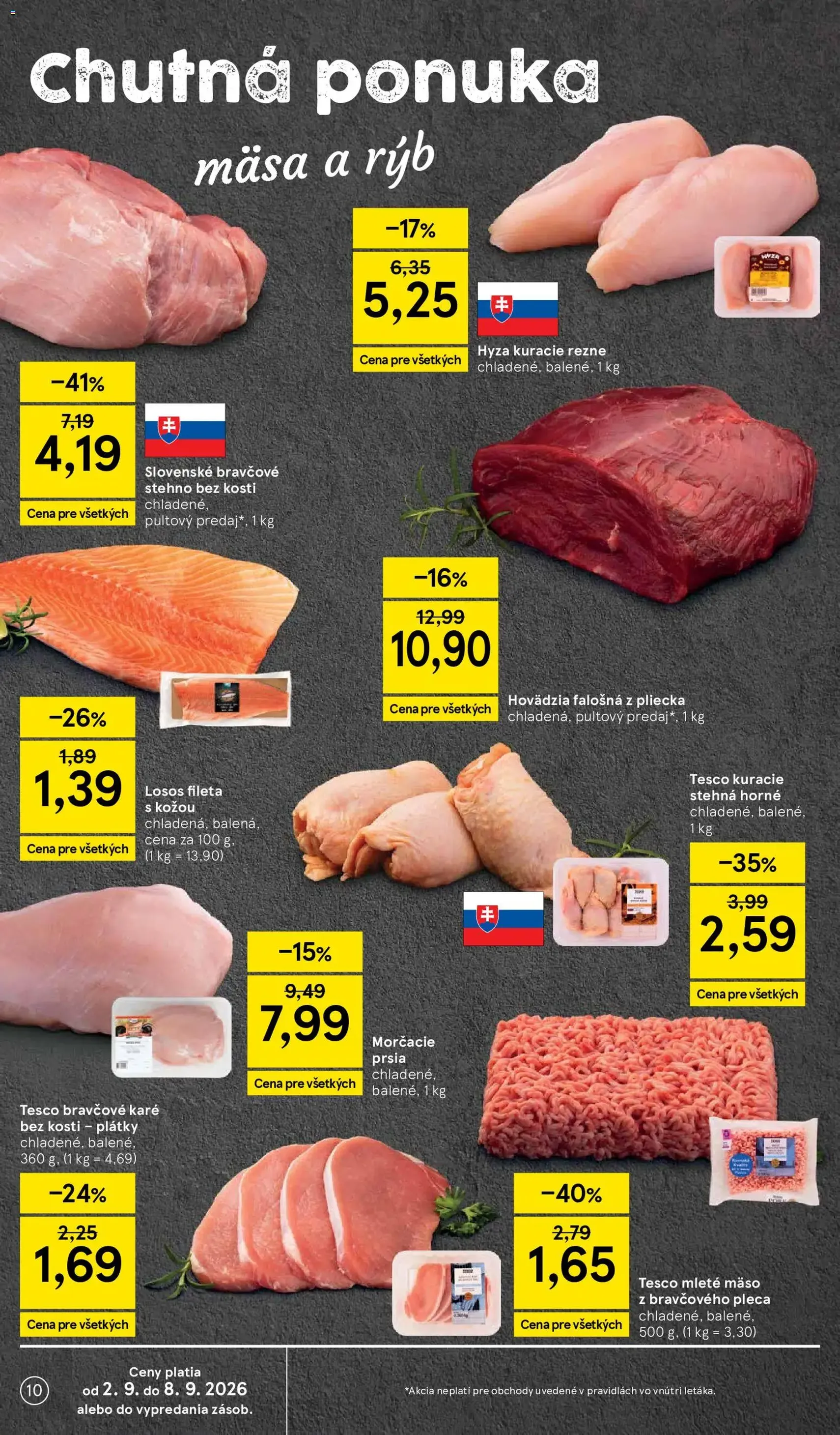 Tesco Hypermarket - leták - platný leták od 02.09.2026 strana 10 z 41