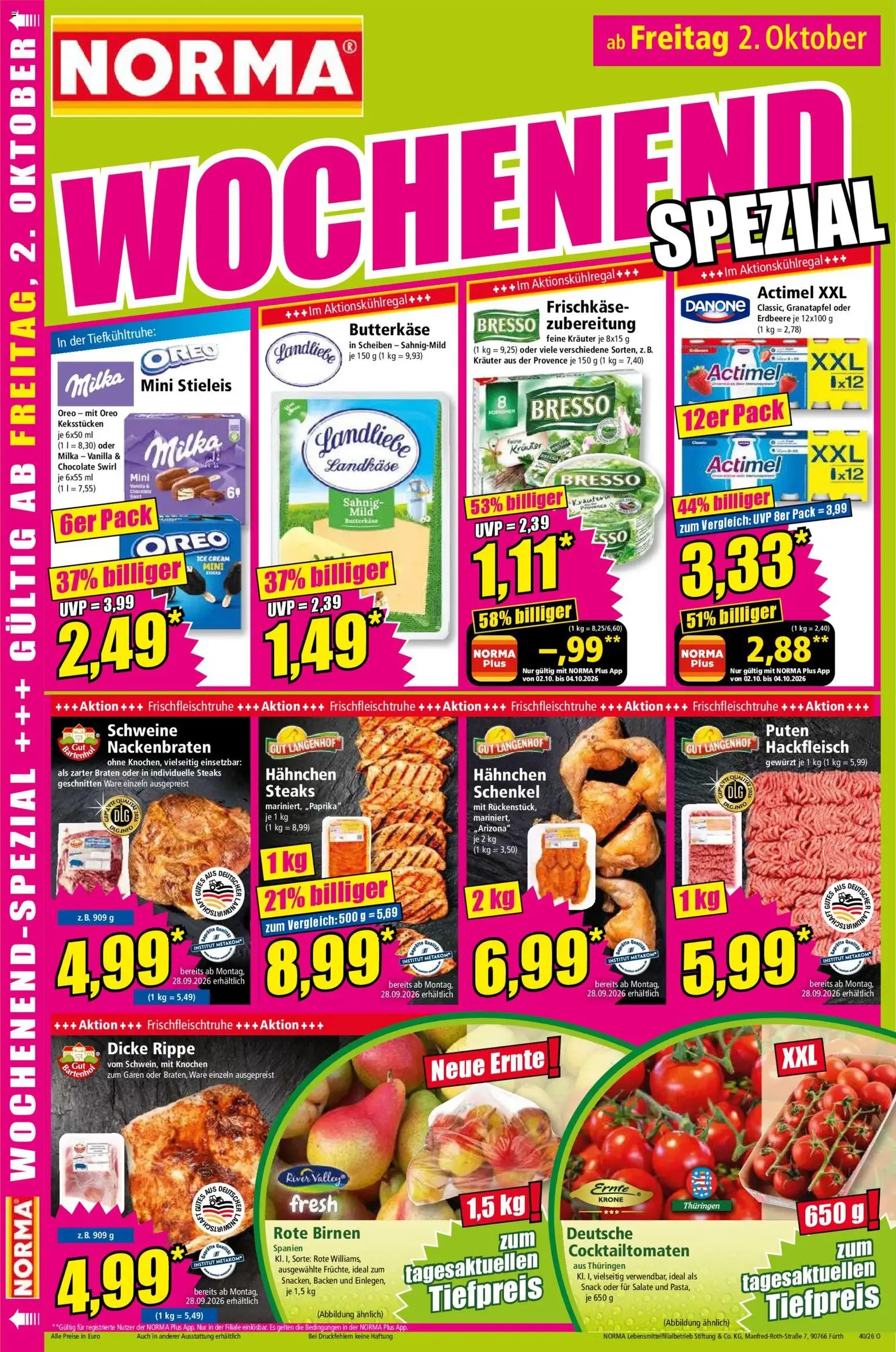Norma Prospekt - Gültiger Prospekt ab 28.09.2026, Seite 16 von insgesamt 30
