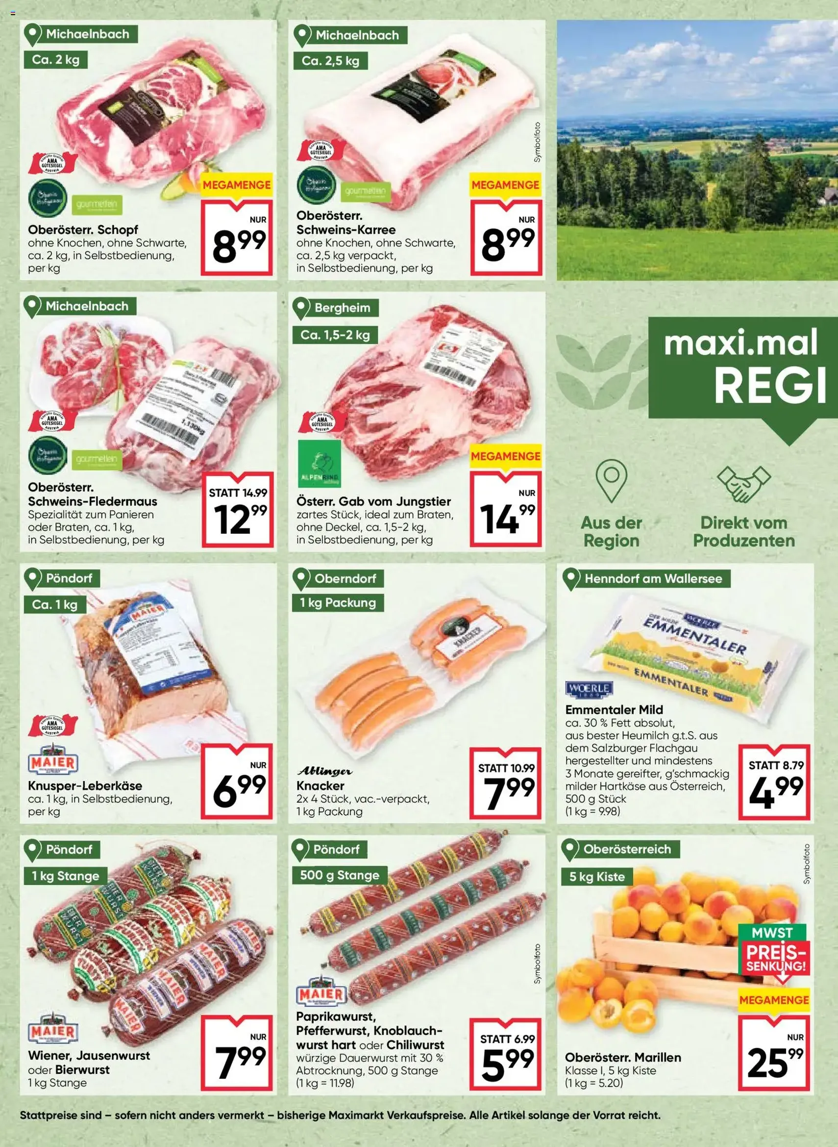 Maximarkt Flugblatt - Gültiger Prospekt ab 16.07.2026, Seite 4 von insgesamt 24