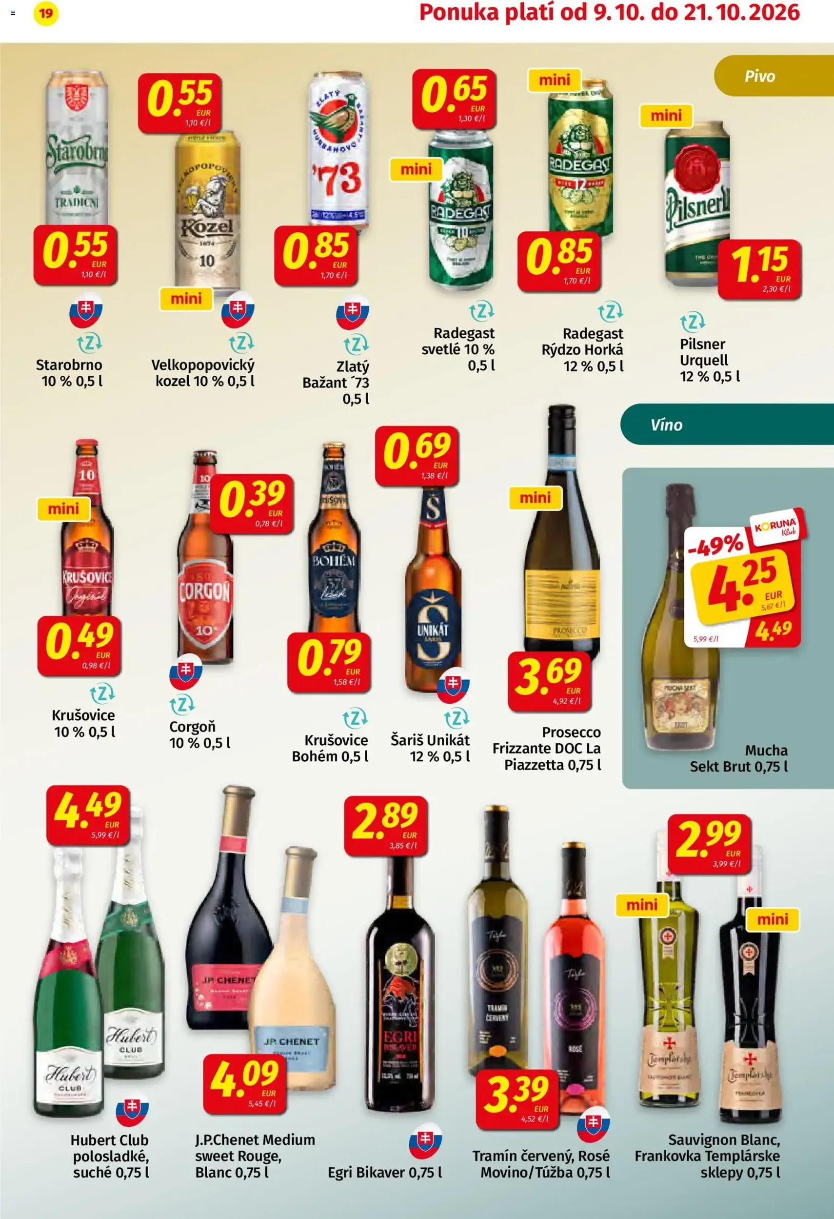 Koruna leták - platný leták od 09.10.2026 strana 19 z 24