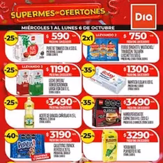 Vista previa del folleto Supermercado DIA Ofertas válido desde 01/10/2025