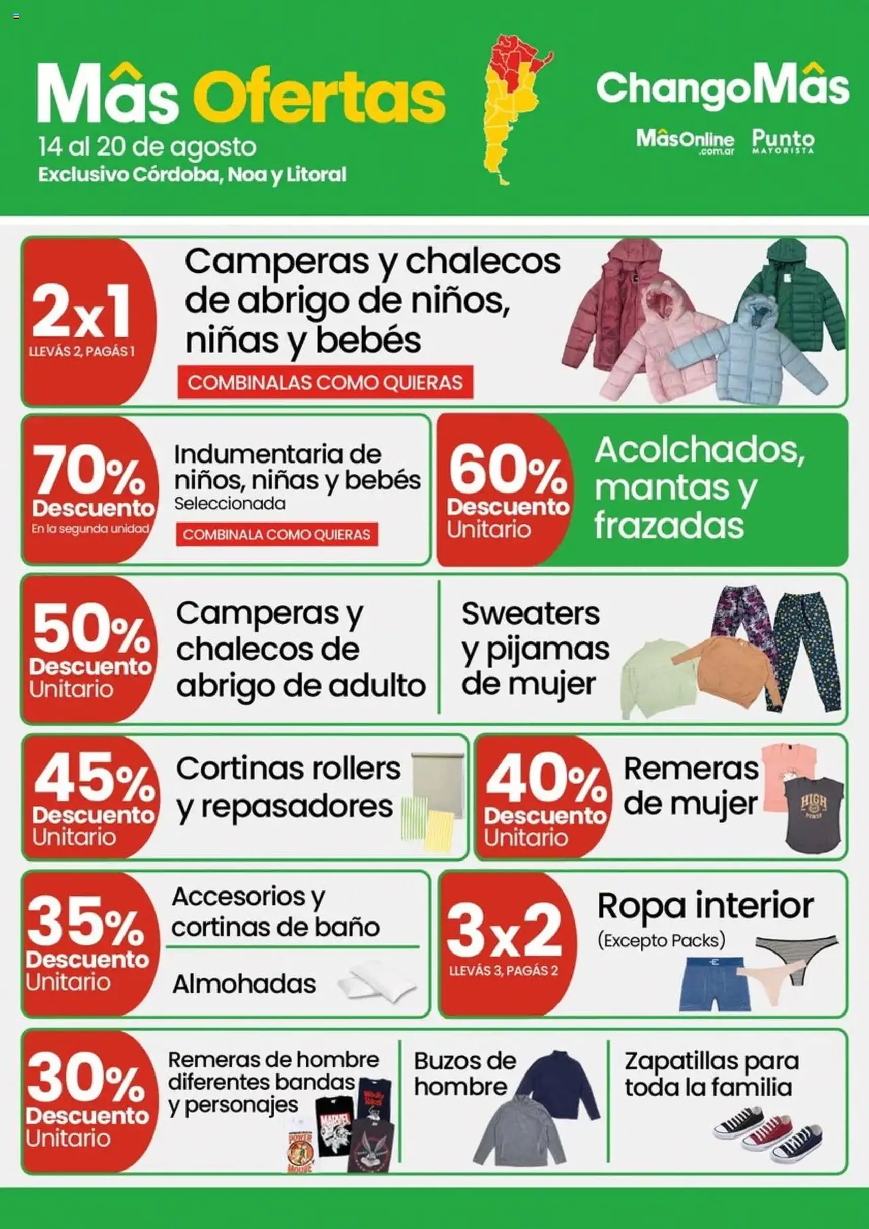 Punto Mayorista catálogo - folleto válido desde 14/08/2025 página 1 de 17
