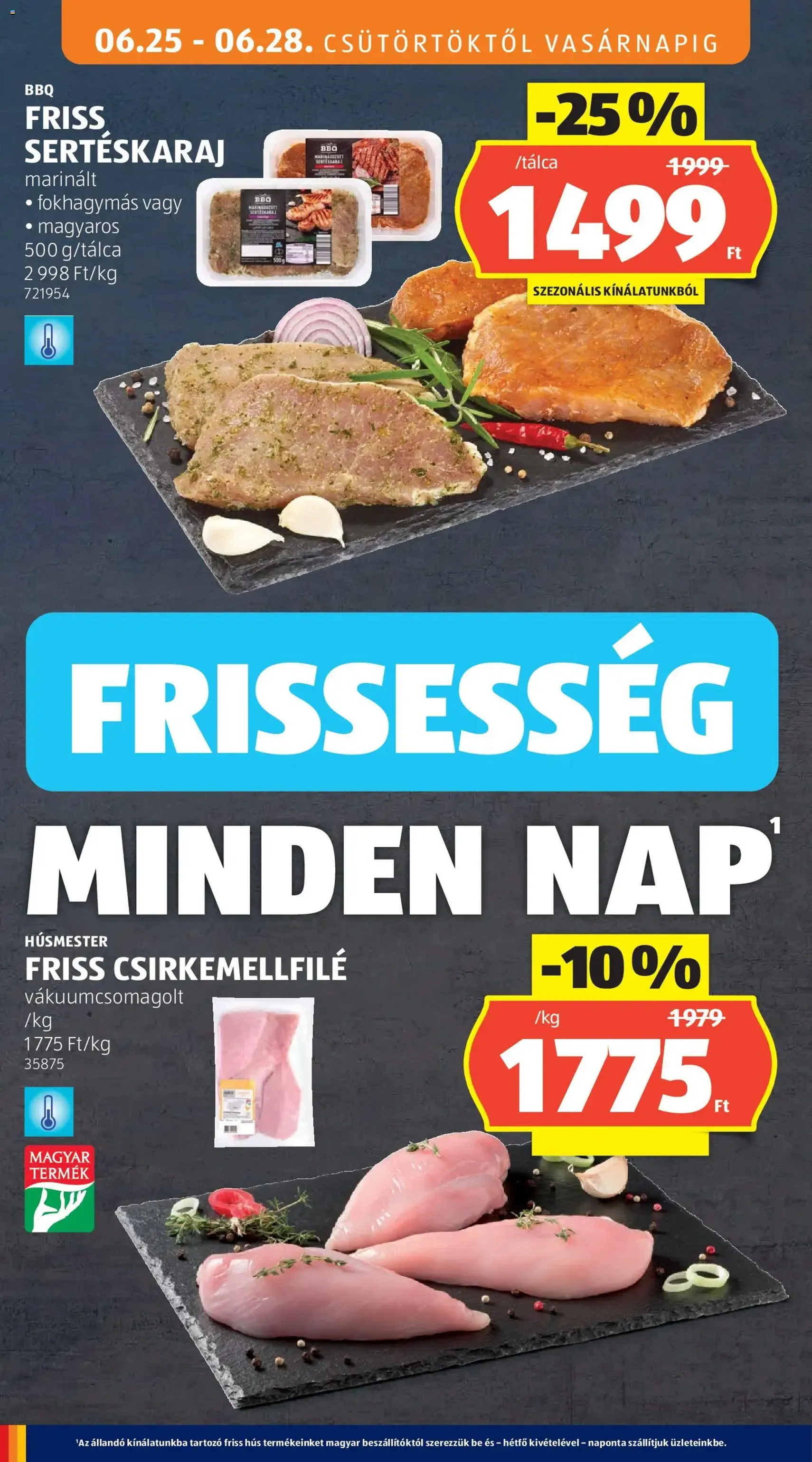 Aldi akciós újság - 2026.06.25. érvényes szórólap 14 oldal 62 oldalból
