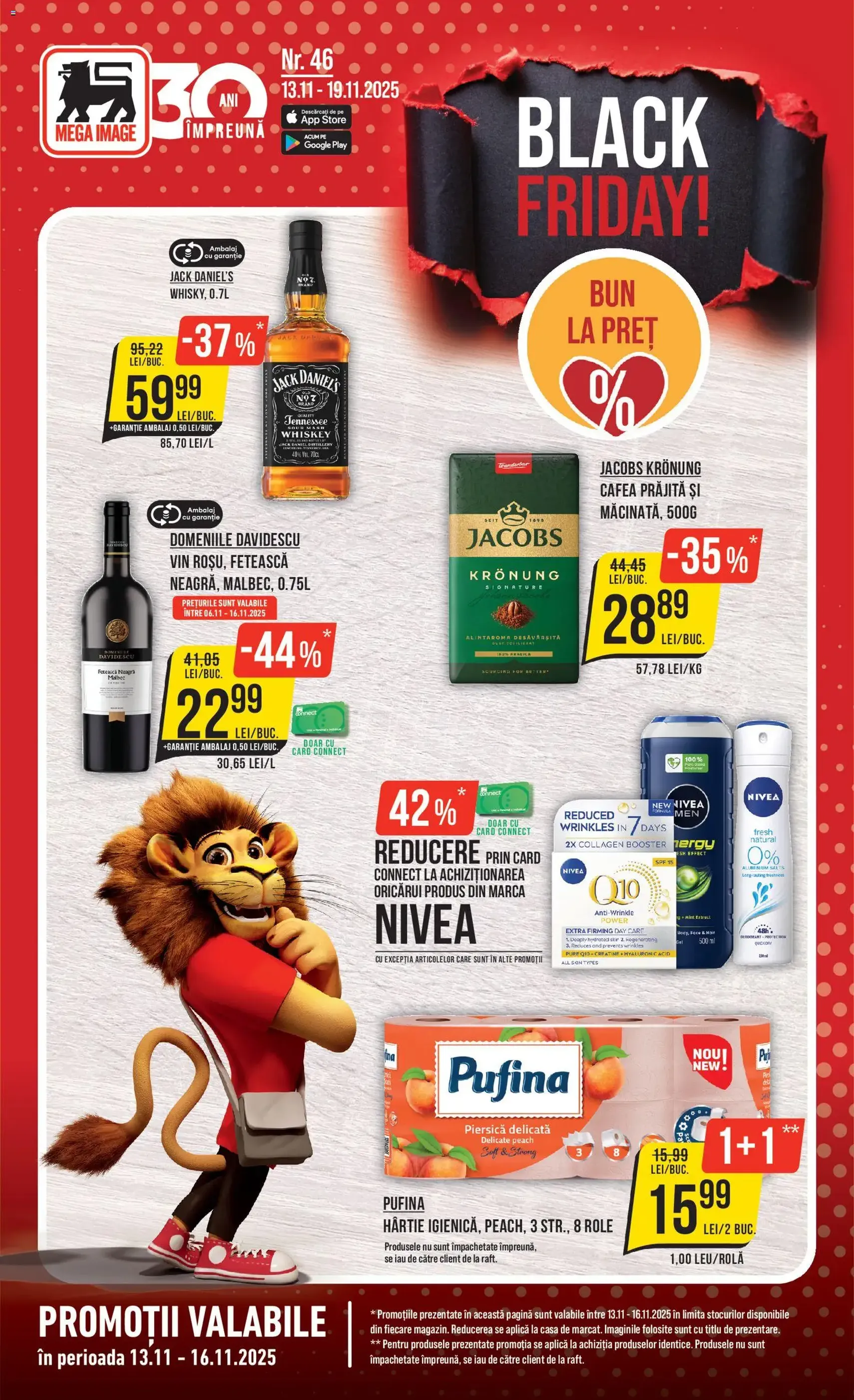 Mega Image Black Friday - cataloage valabile începând cu 13.11.2025 pagina 1 din 24