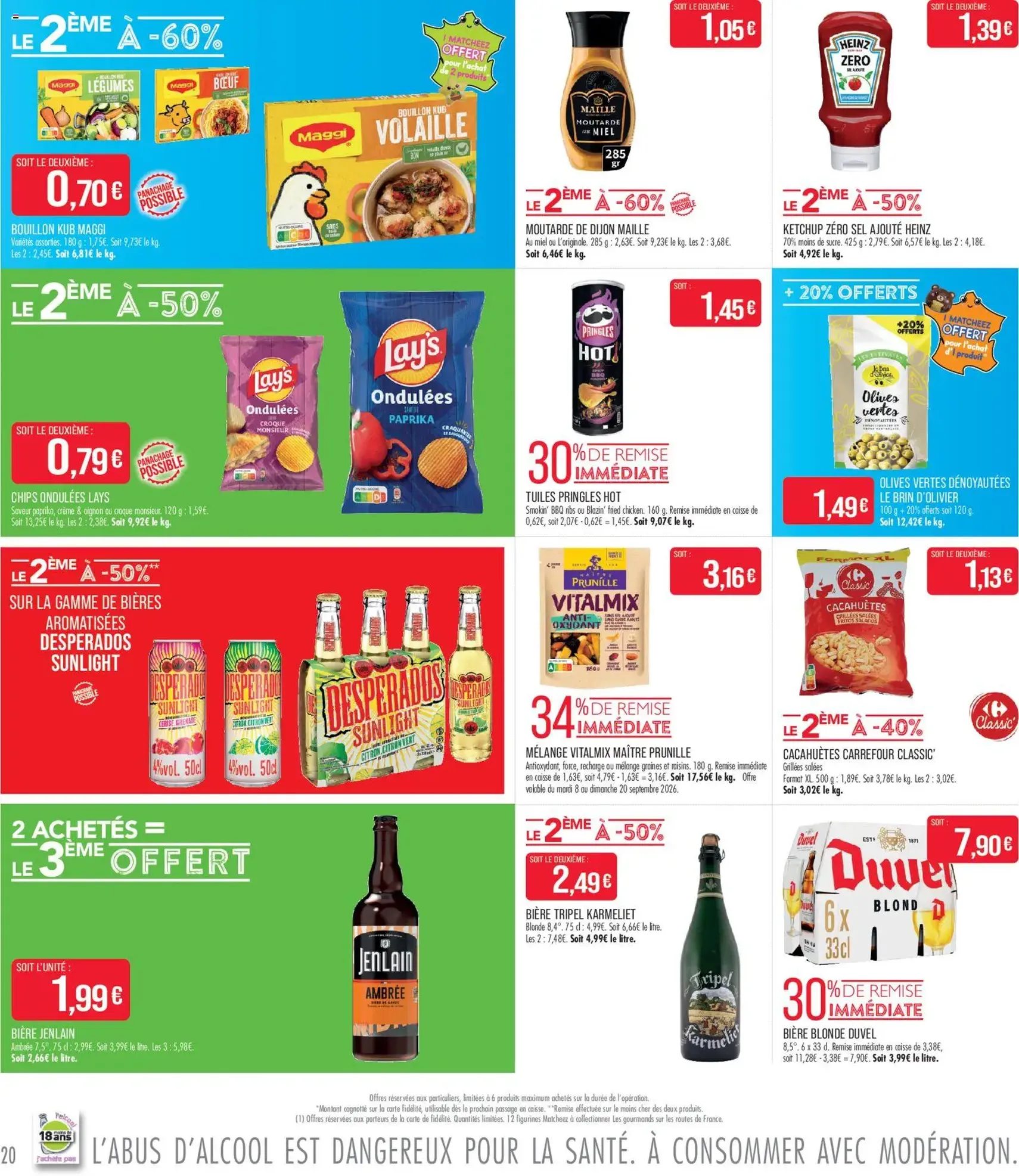 Match Supermarché catalogue - brochure valable à partir du 08/09/2026, page 20 sur 26