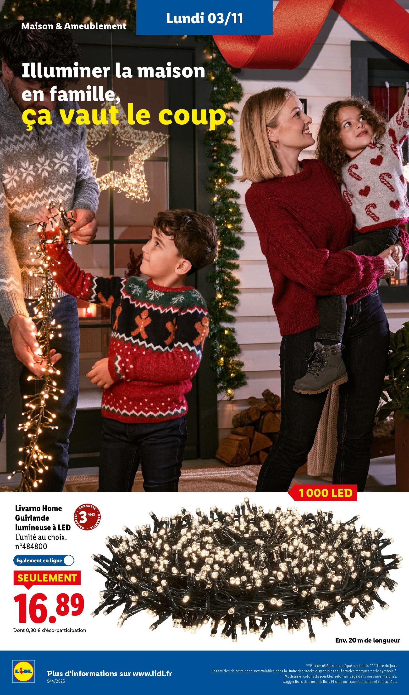 LIDL catalogue semaine 44 - brochure valable à partir du 30/10/2025, page 59 sur 82