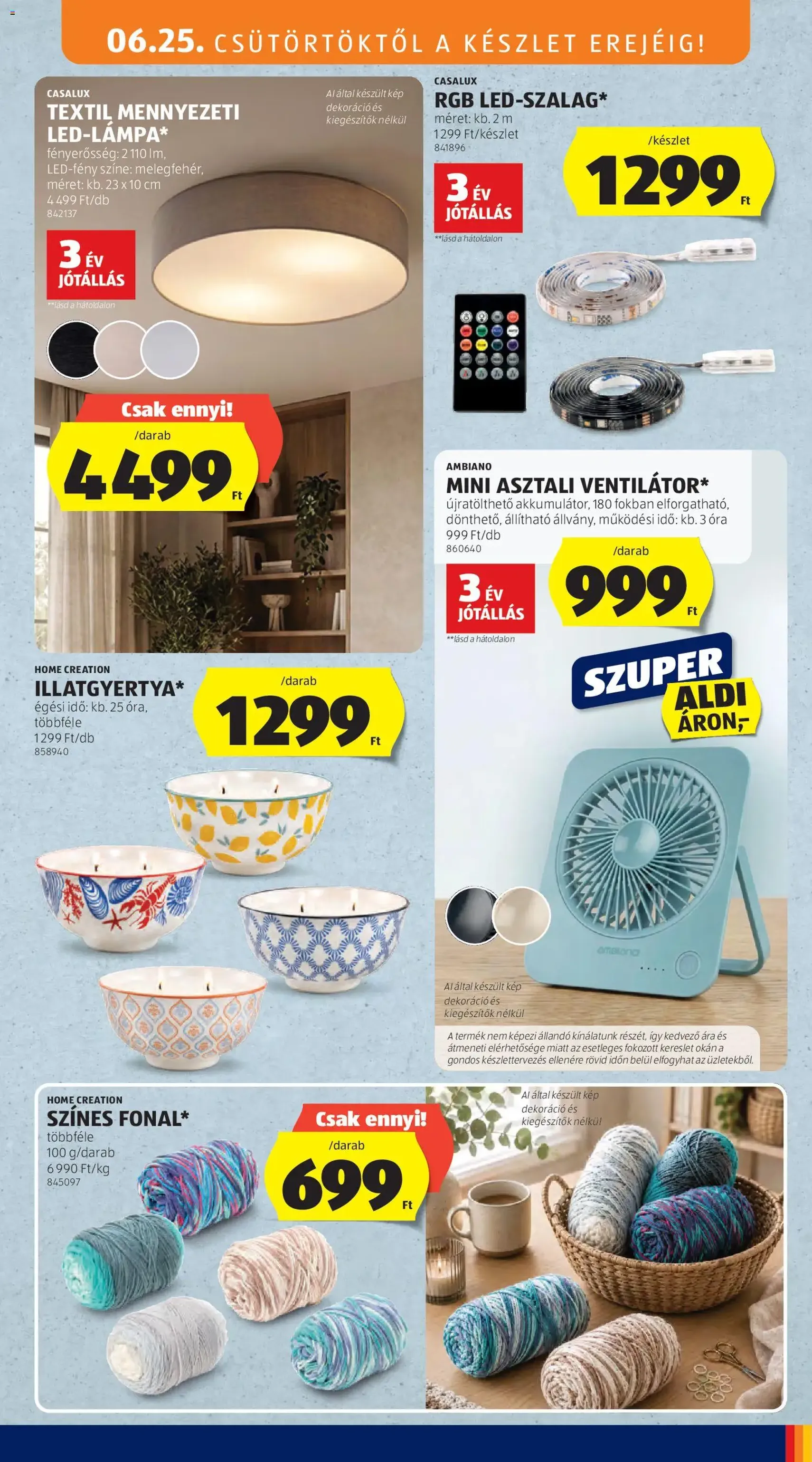 Aldi akciós újság - 2026.06.25. érvényes szórólap 27 oldal 62 oldalból