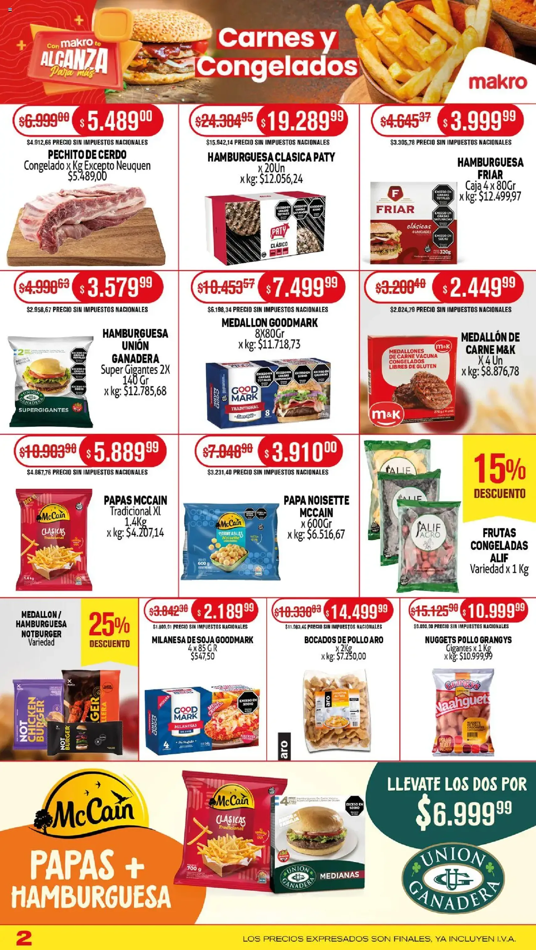 Makro ofertas - folleto válido desde 21/08/2025 página 2 de 20 Makro ofertas - folleto válido desde 21/08/2025 página 2 de 20