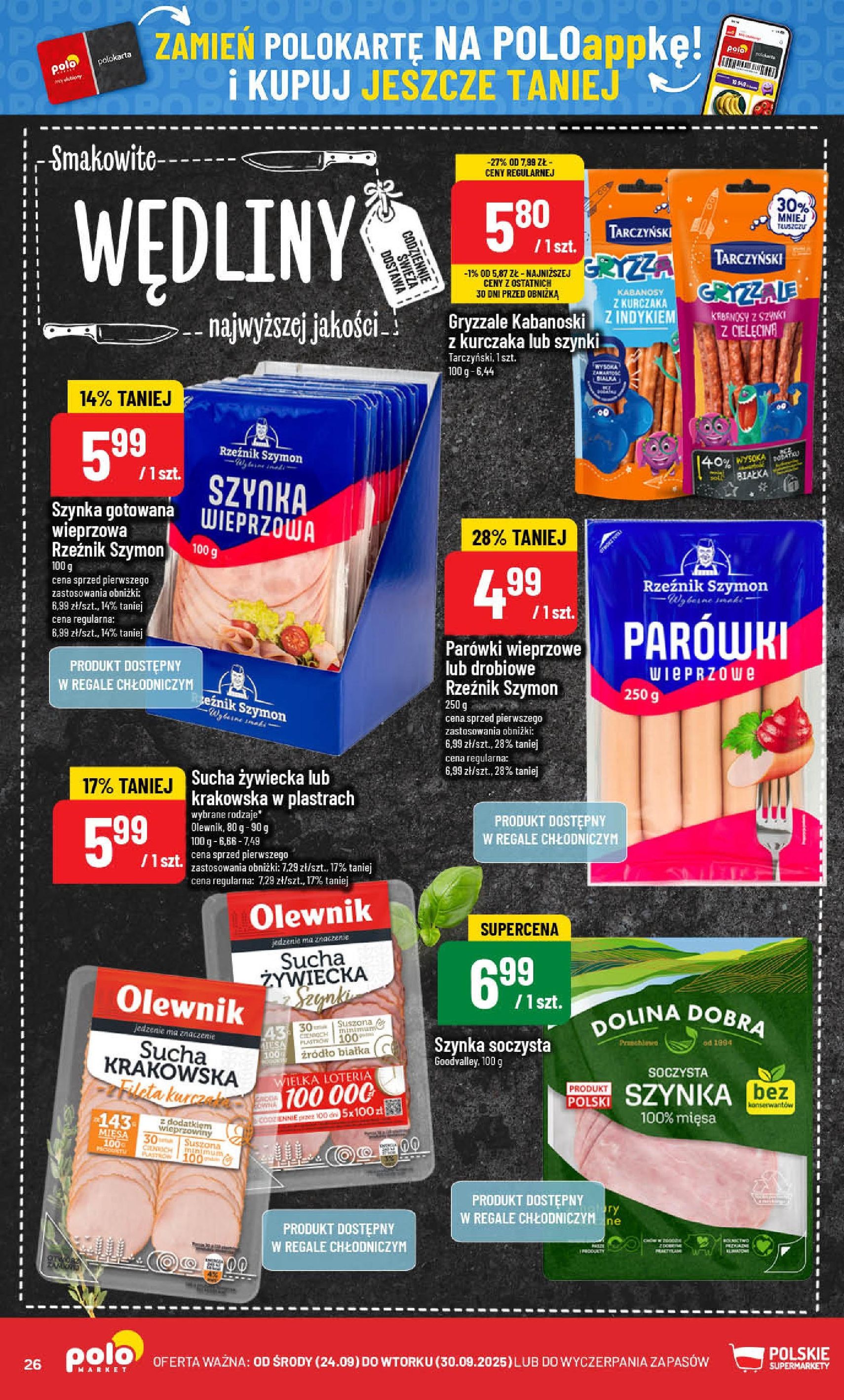 POLOmarket Gazetka - ważny gazetka od 24.09.2025 strona 26 z 76 POLOmarket Gazetka - ważny gazetka od 24.09.2025 strona 26 z 76