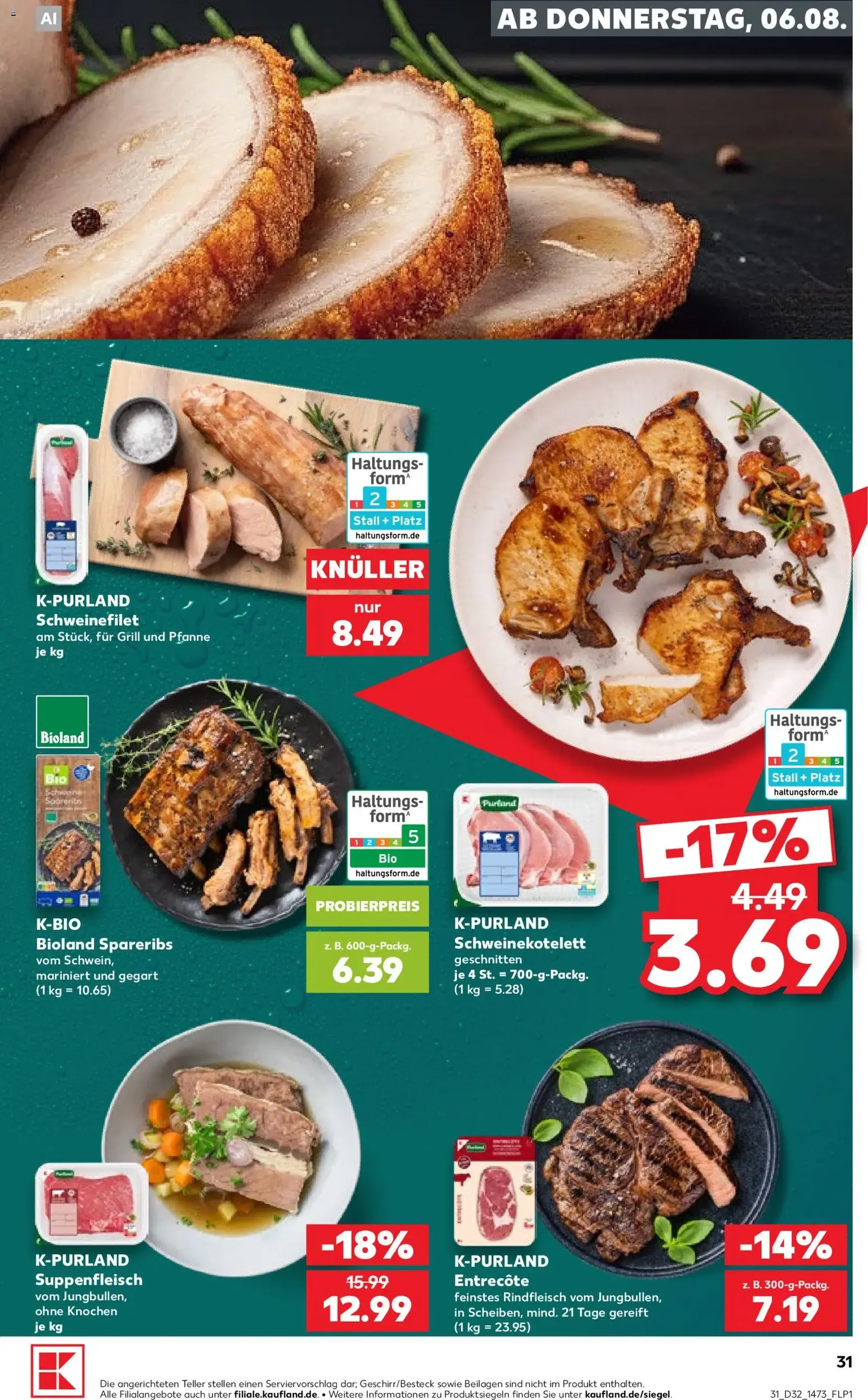 Kaufland Prospekt - Gültiger Prospekt ab 06.08.2026, Seite 31 von insgesamt 58