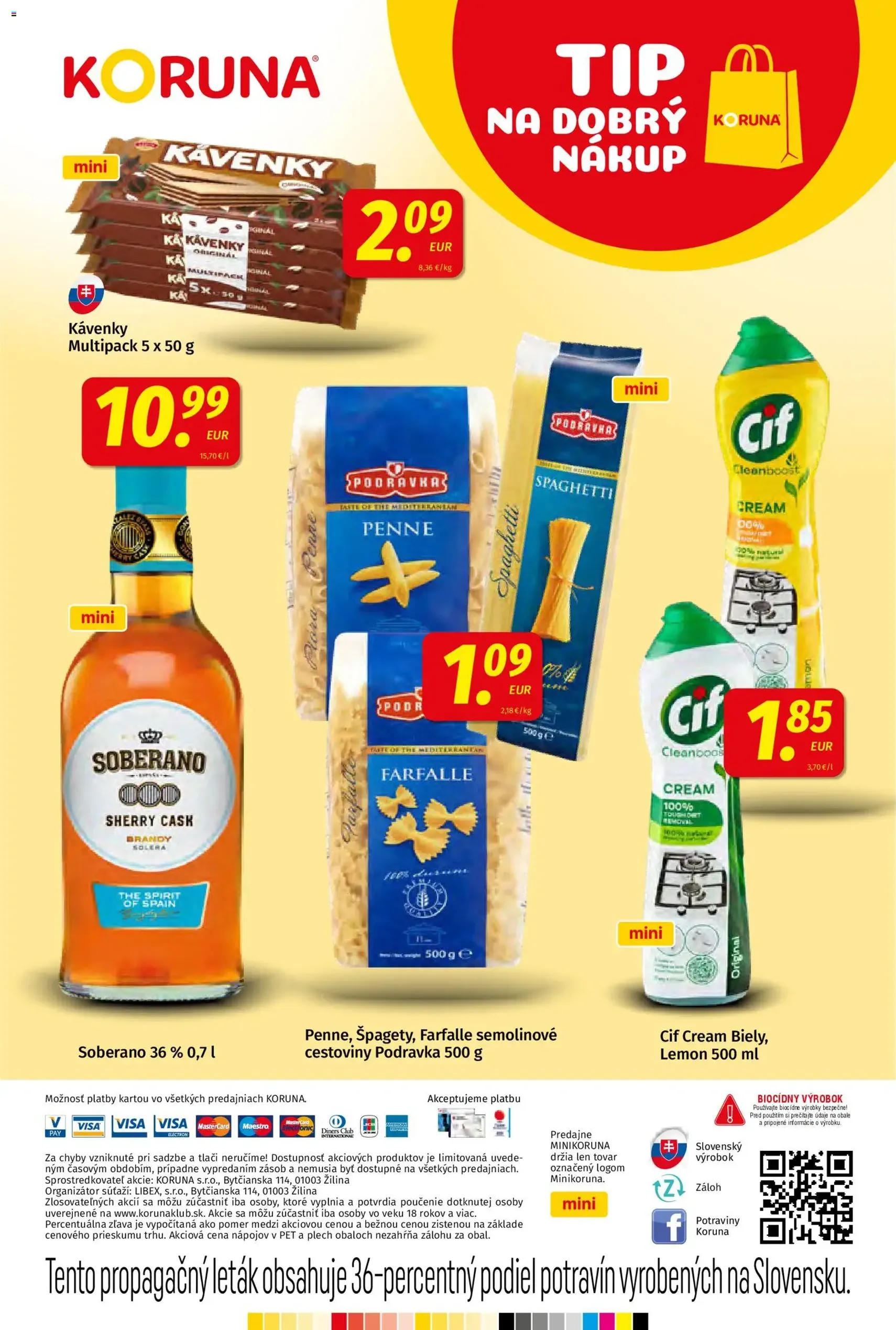 Koruna leták - platný leták od 24.04.2026 strana 24 z 24