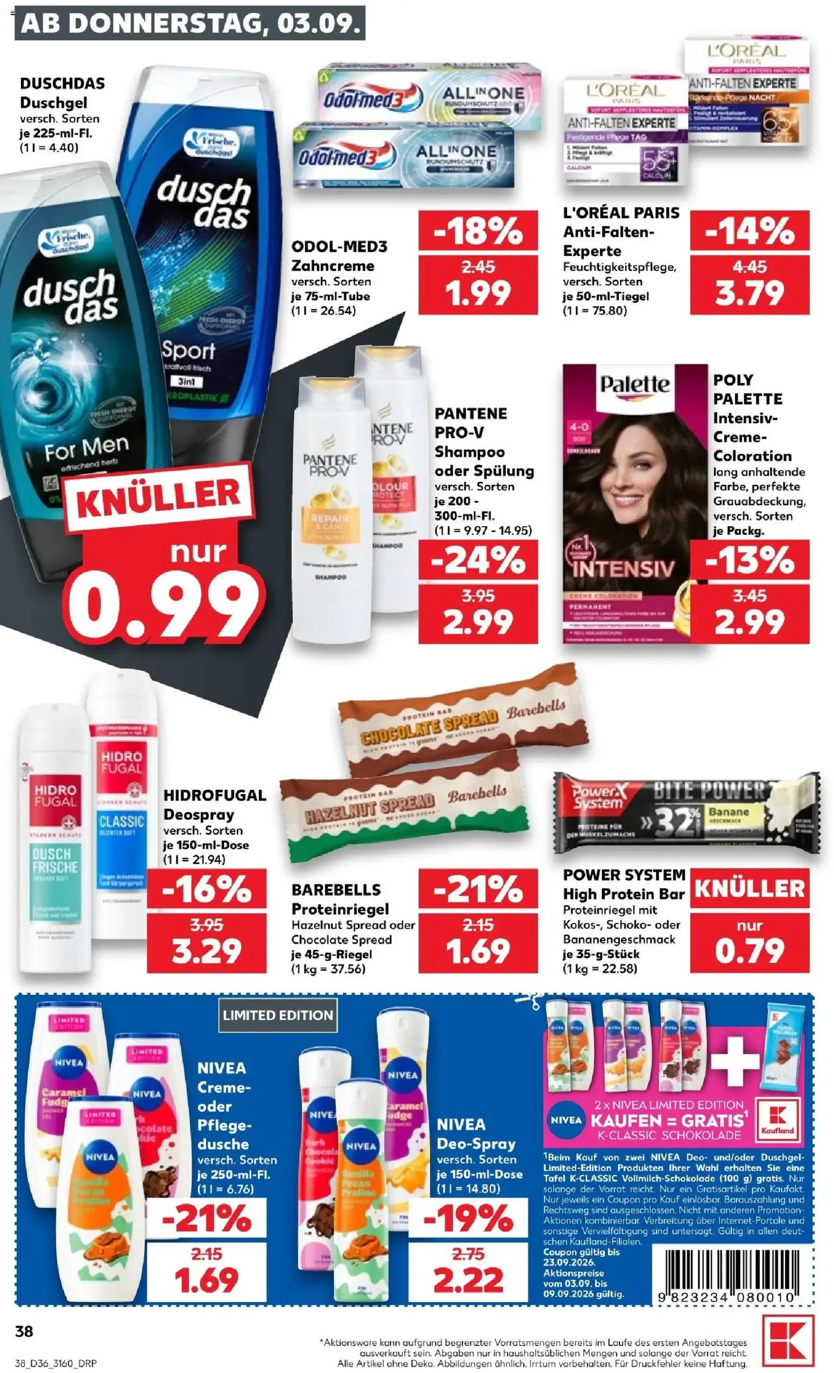 Kaufland Prospekt - Gültiger Prospekt ab 03.09.2026, Seite 40 von insgesamt 62