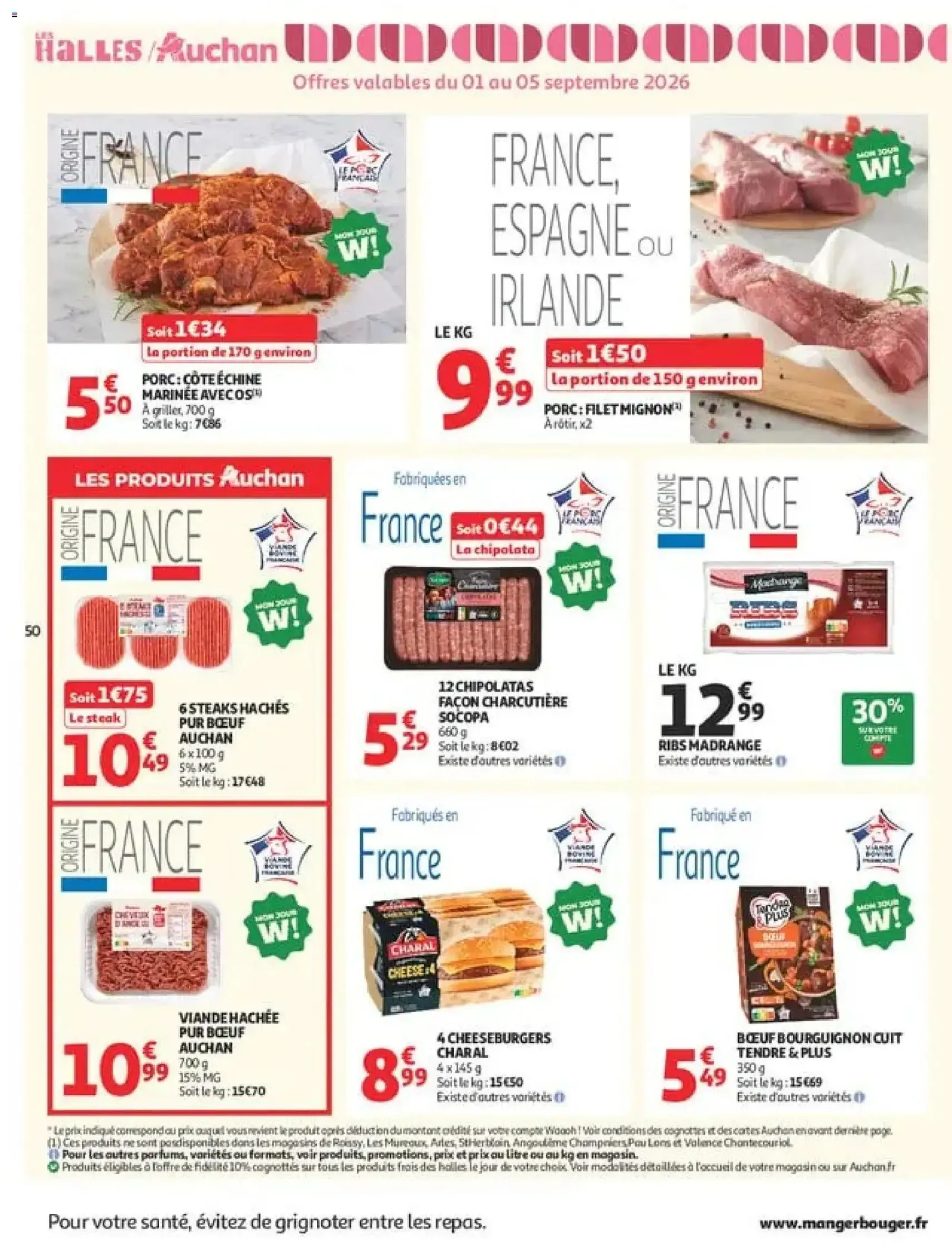 Auchan catalogue - brochure valable à partir du 01/09/2026, page 52 sur 72
