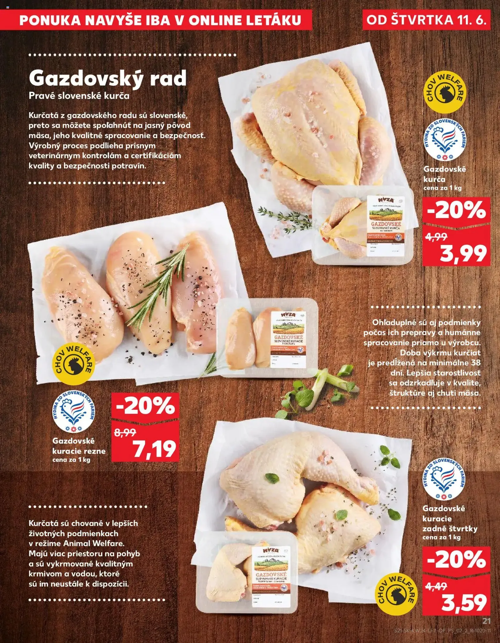 Kaufland leták - platný leták od 11.06.2026 strana 21 z 78