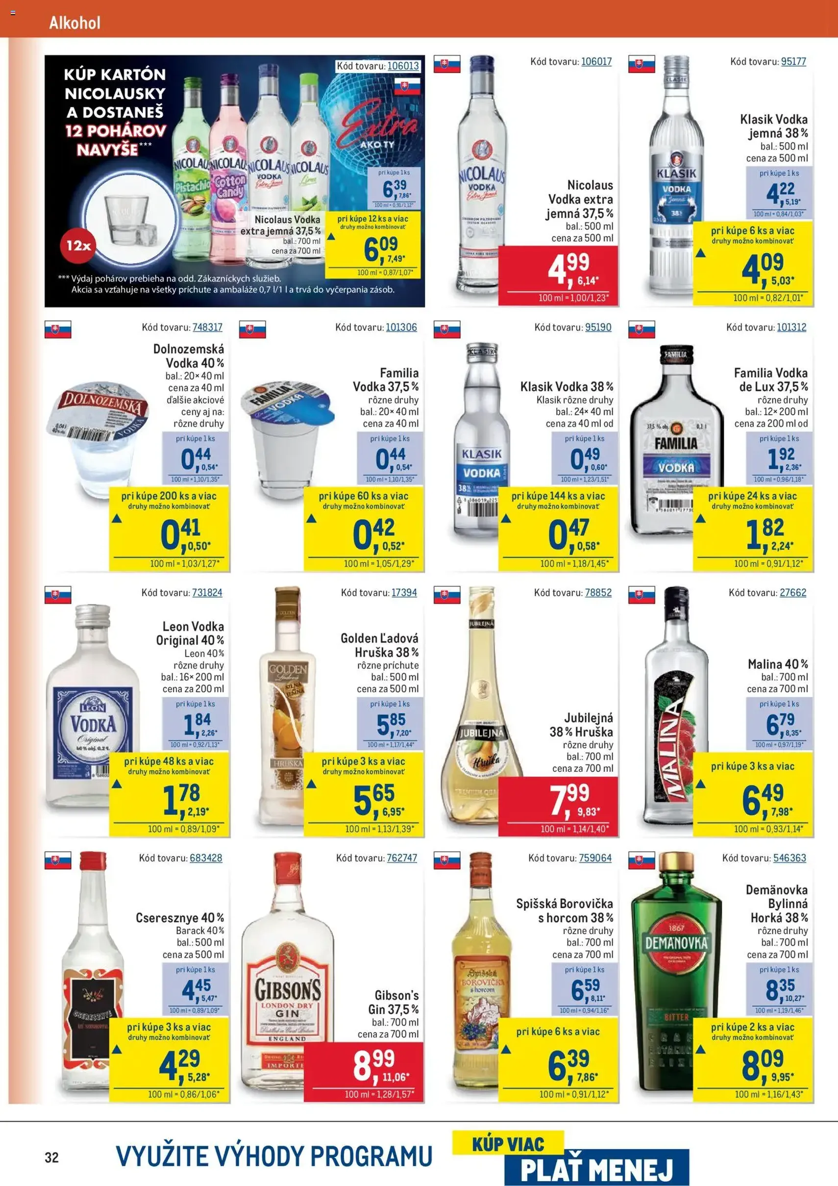 Metro leták - platný leták od 22.04.2026 strana 32 z 40