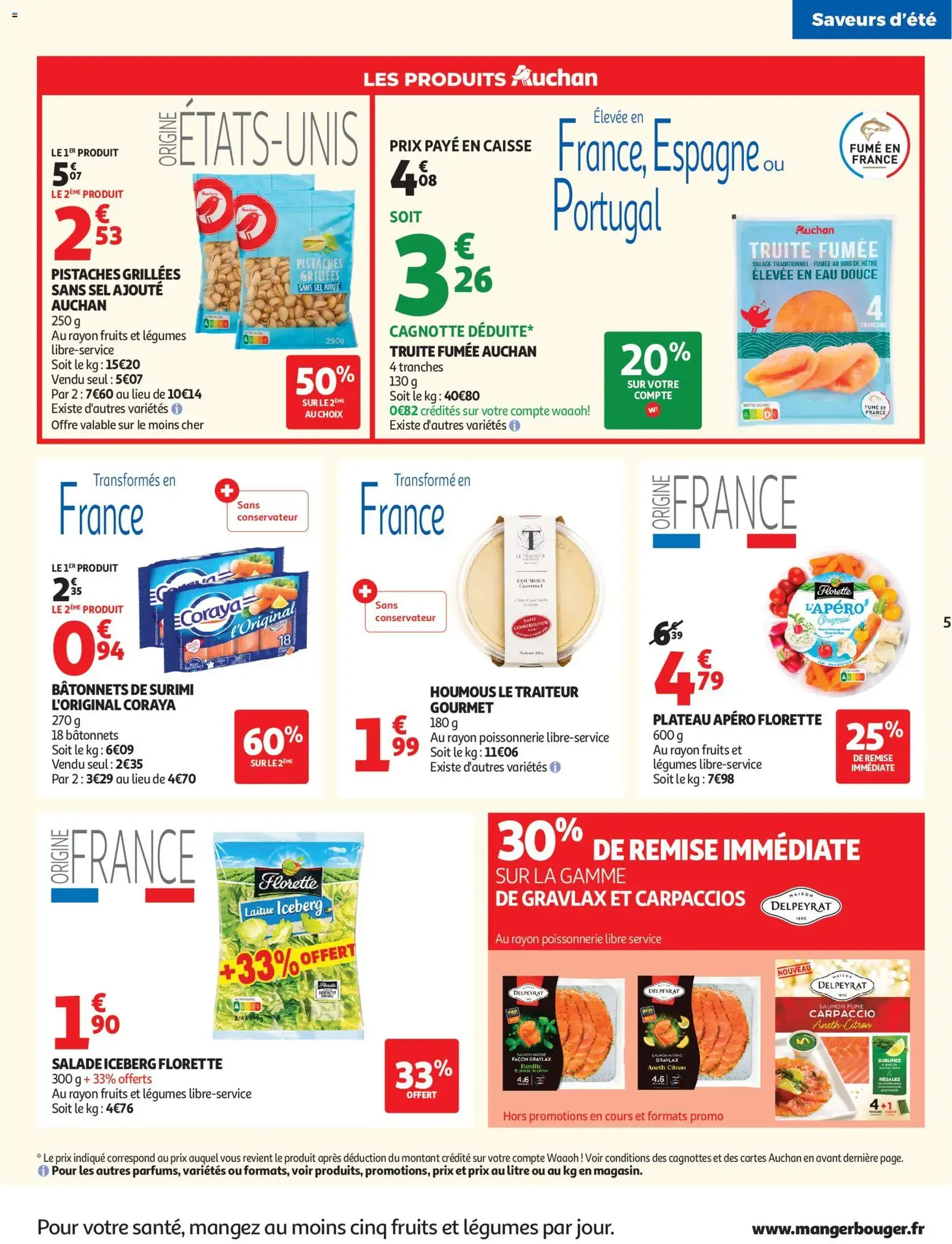 Auchan folder / publicité - geldige folder vanaf 28/07/2026 pagina 5 van 54