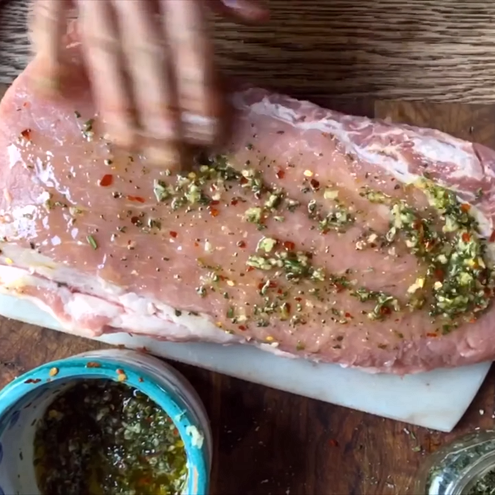 Arrosto al forno - procedimento 1