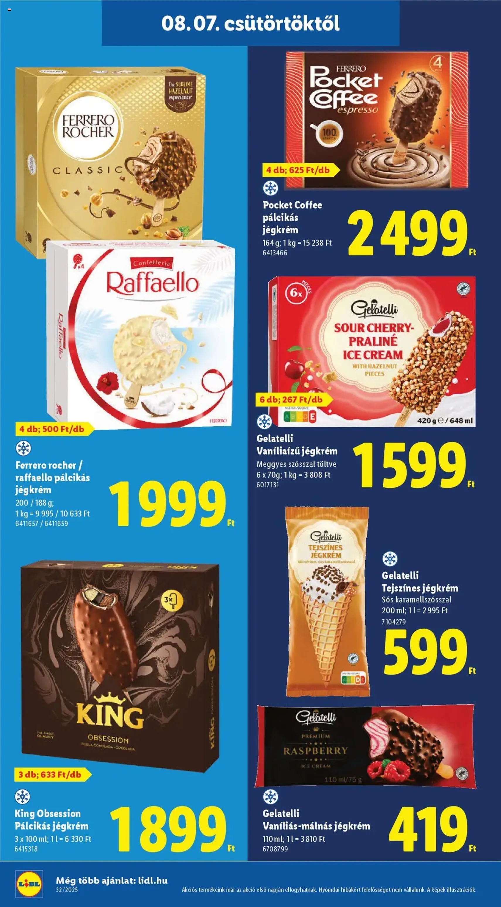 Lidl Akciós újság - 2025.08.07. érvényes szórólap 20 oldal 66 oldalból Lidl Akciós újság - 2025.08.07. érvényes szórólap 20 oldal 66 oldalból