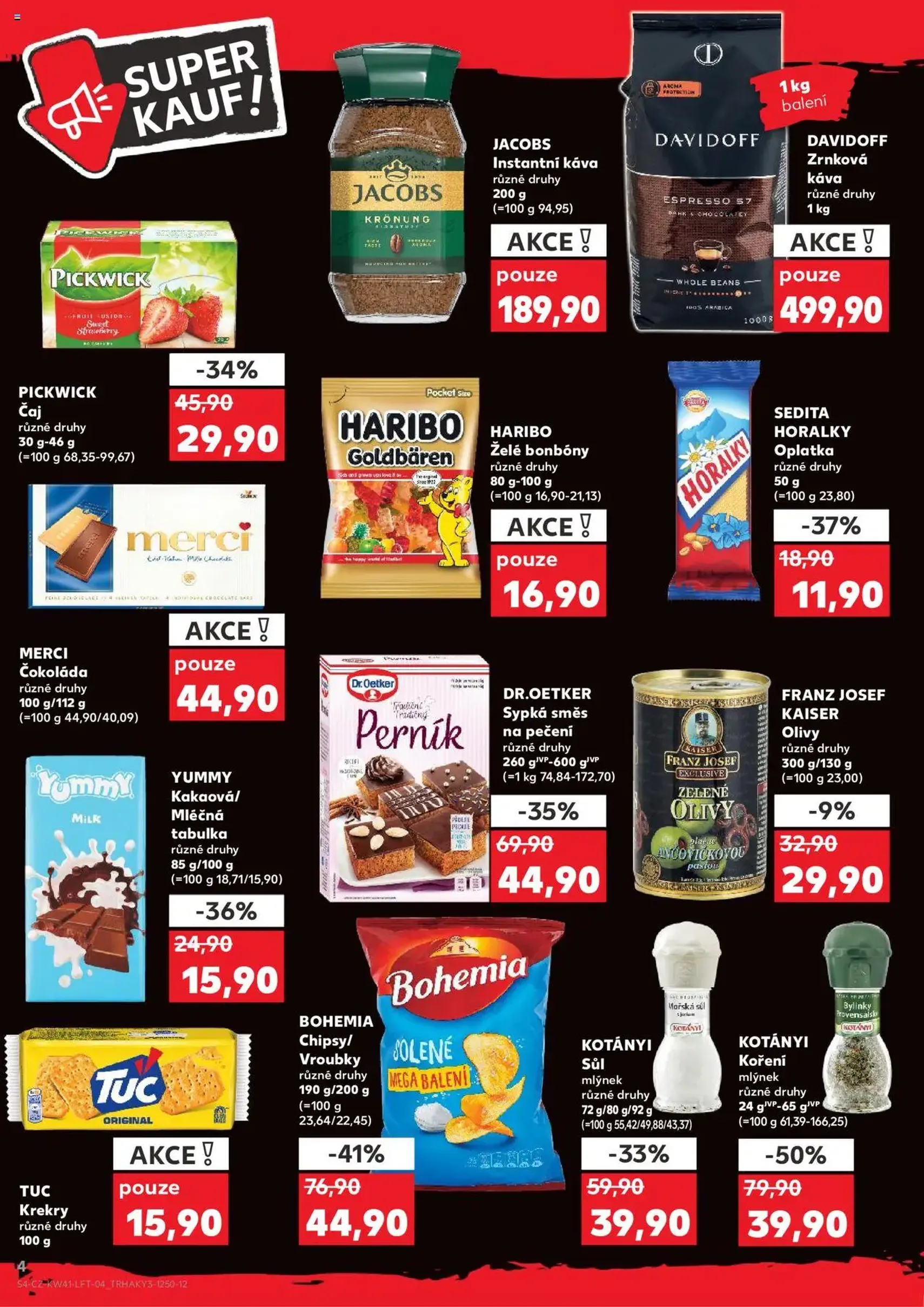 Kaufland leták - platný leták od 08.10.2025 strana 4 z 90