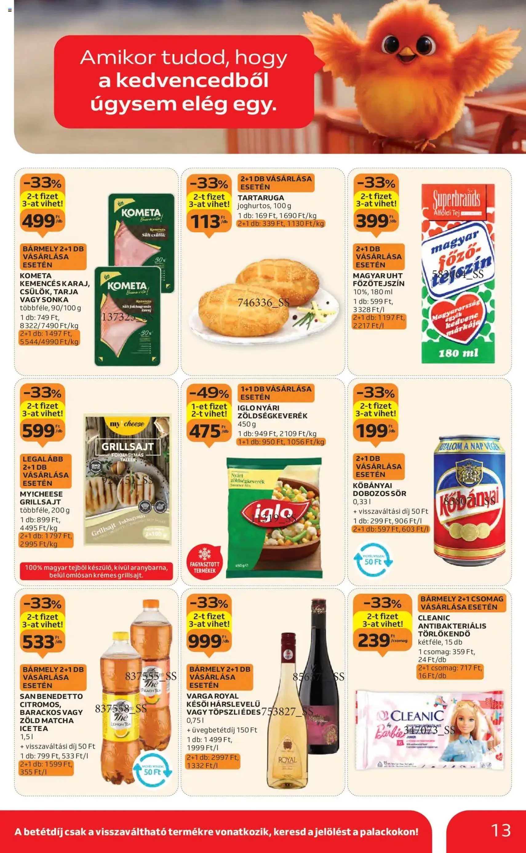 Auchan Akciós újság - 2025.08.14. érvényes szórólap 13 oldal 54 oldalból Auchan Akciós újság - 2025.08.14. érvényes szórólap 13 oldal 54 oldalból
